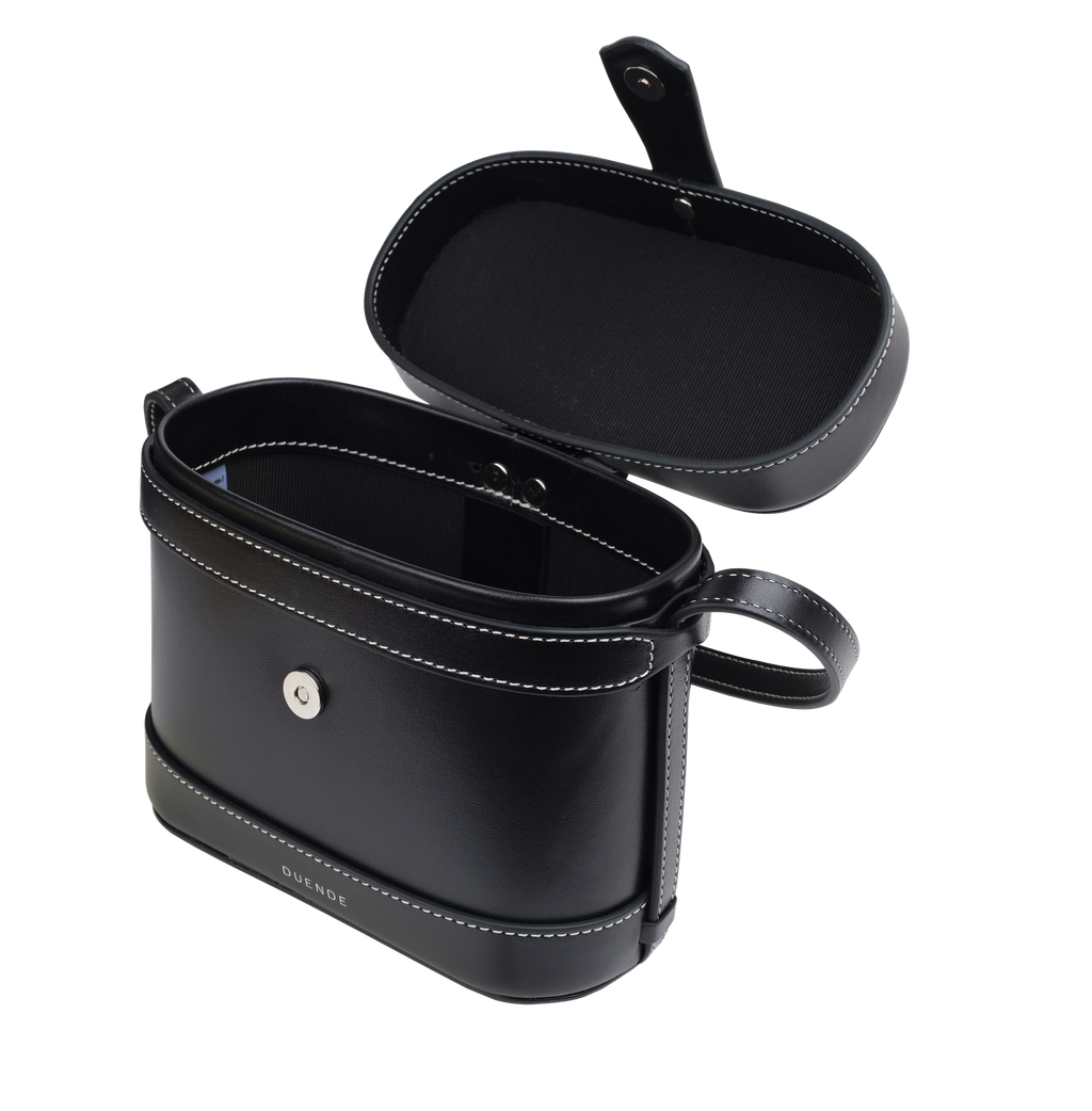 Dora Designer Leather Black Bag