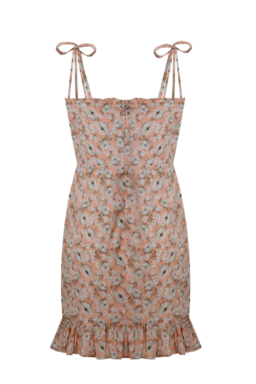 Daisy Dream Salmon Designer Dress