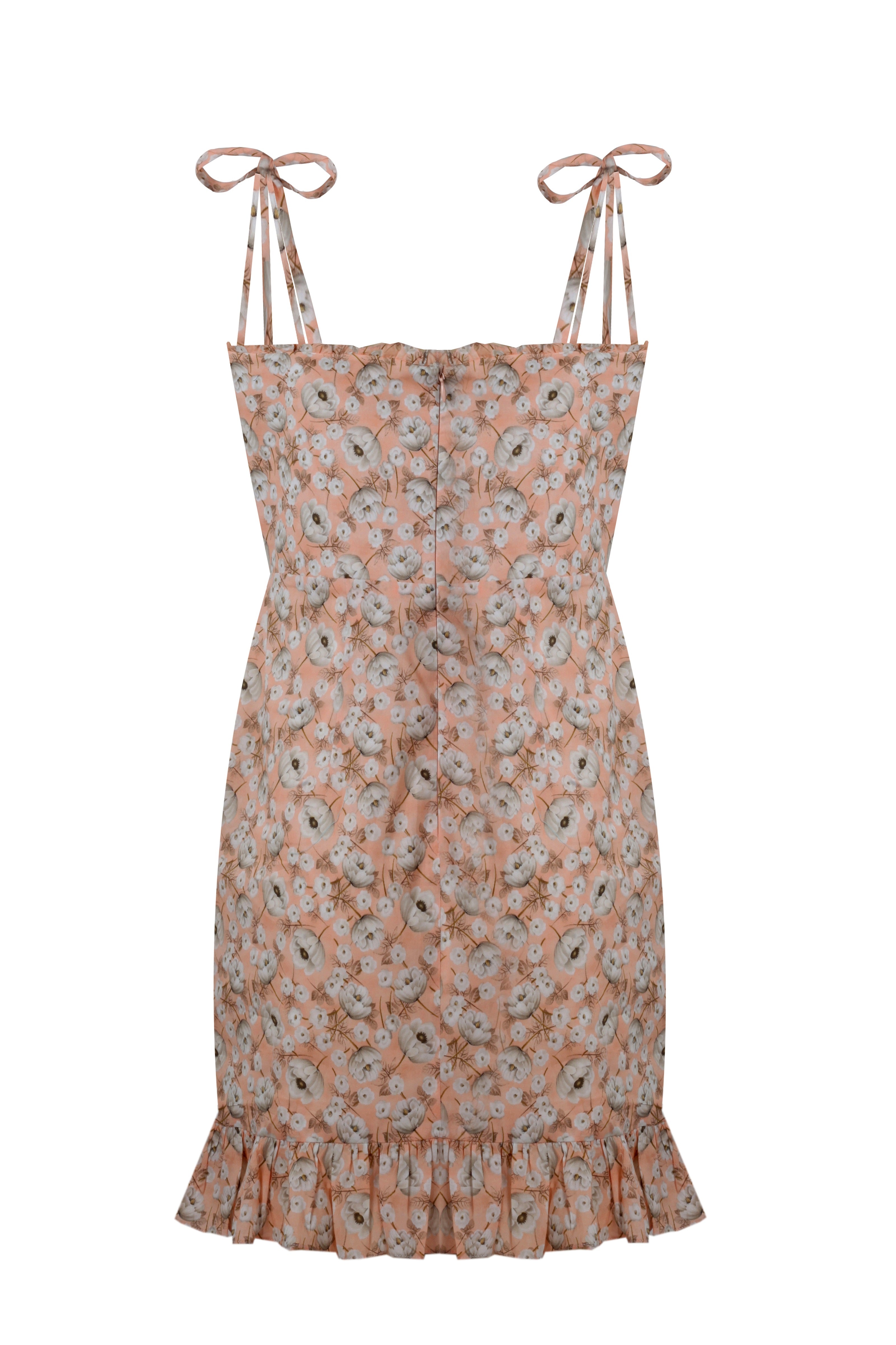 Daisy Dream Salmon Designer Dress