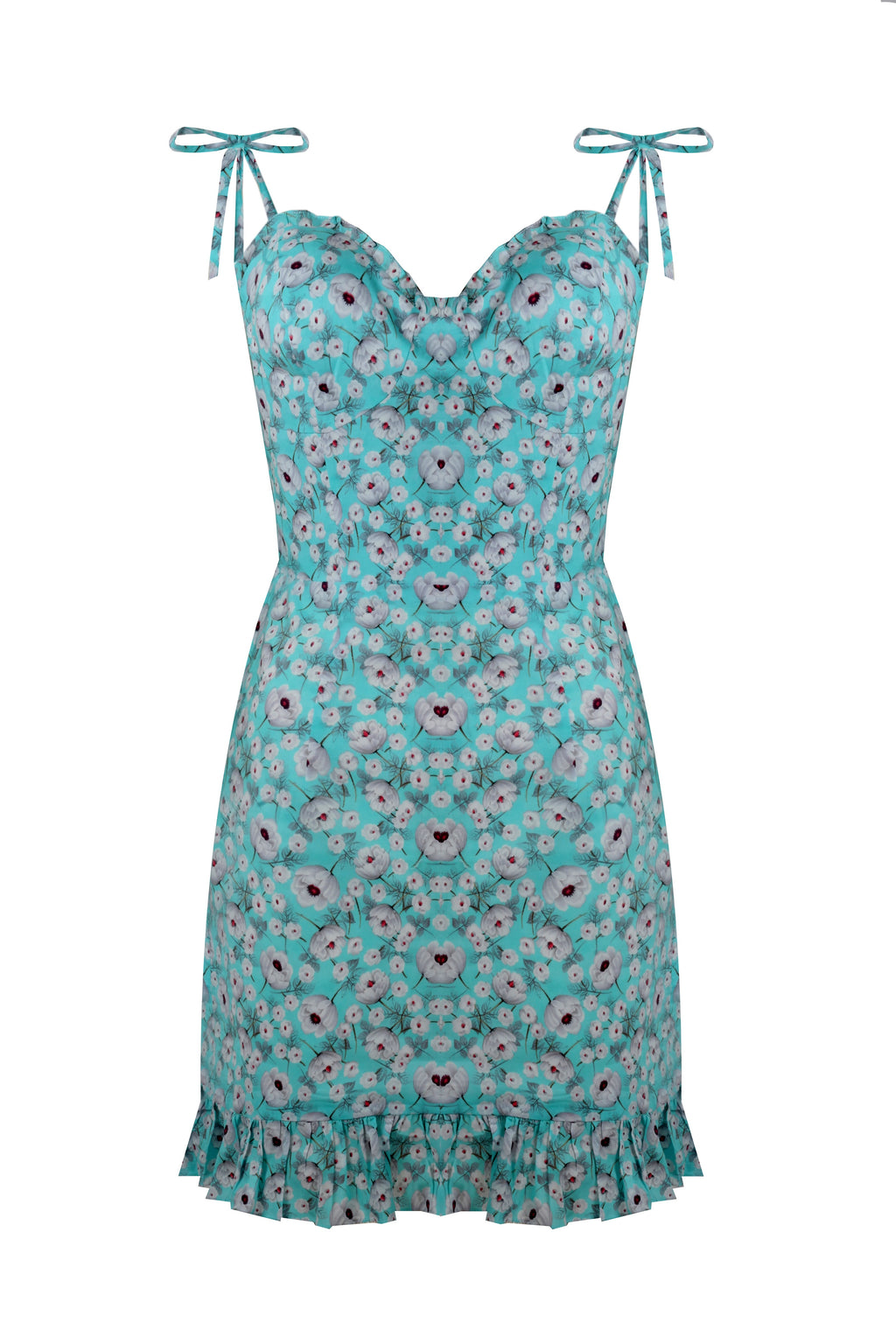 Daisy Dream Sky Blue Designer Dress