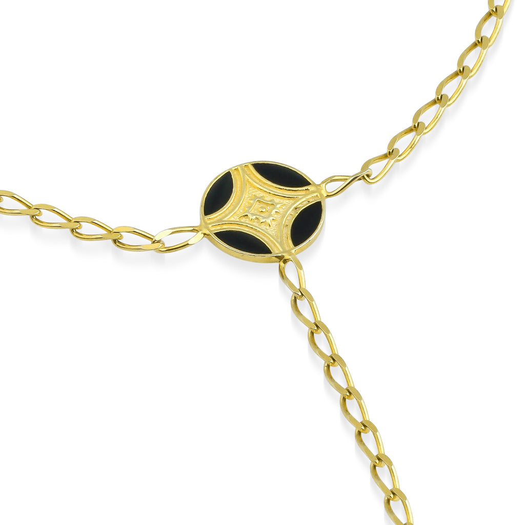 Mari Single Ring Finger Bracelet G