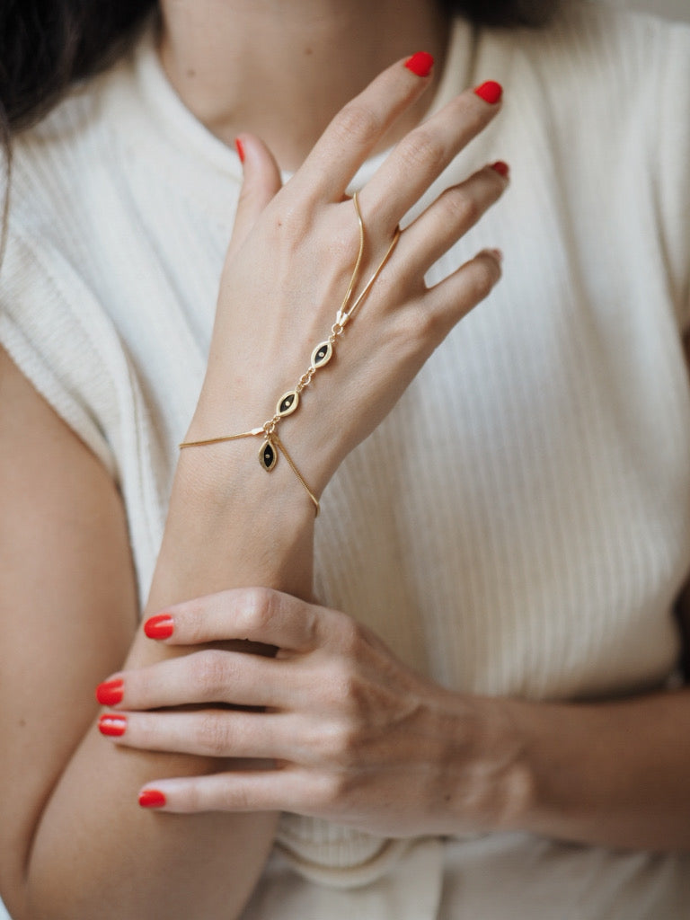 Eye Finger Bracelet G