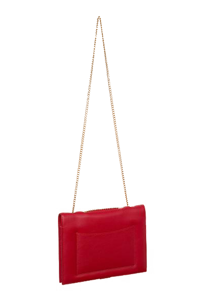 Designer Fancy Note Bag Red-Pink Mirror
