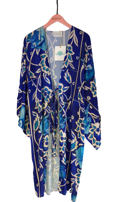 Tile Patterned Designer Kimono