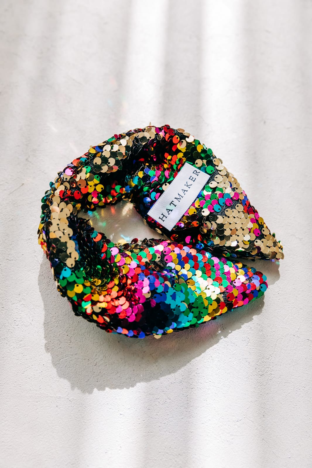 Designer Headband Disco Rainbow