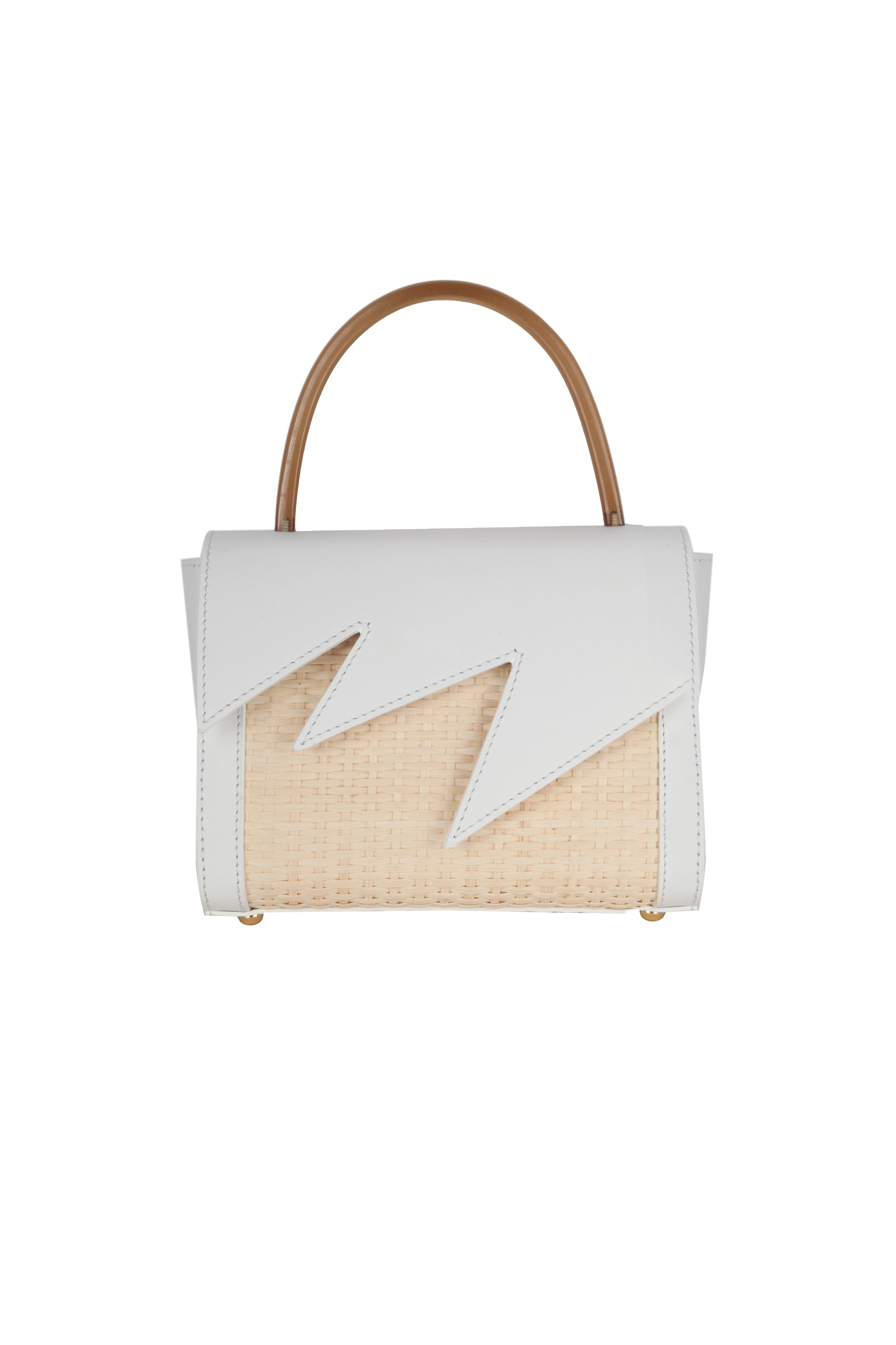 Tia Mini Designer Bag White