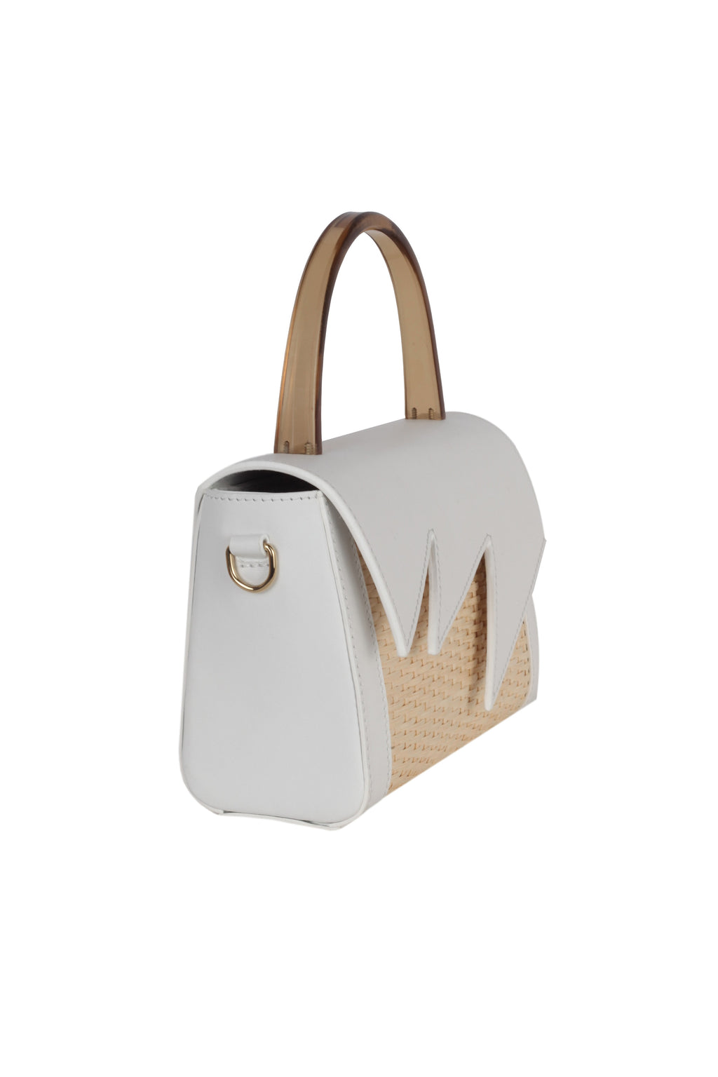 Tia Mini Designer Bag White