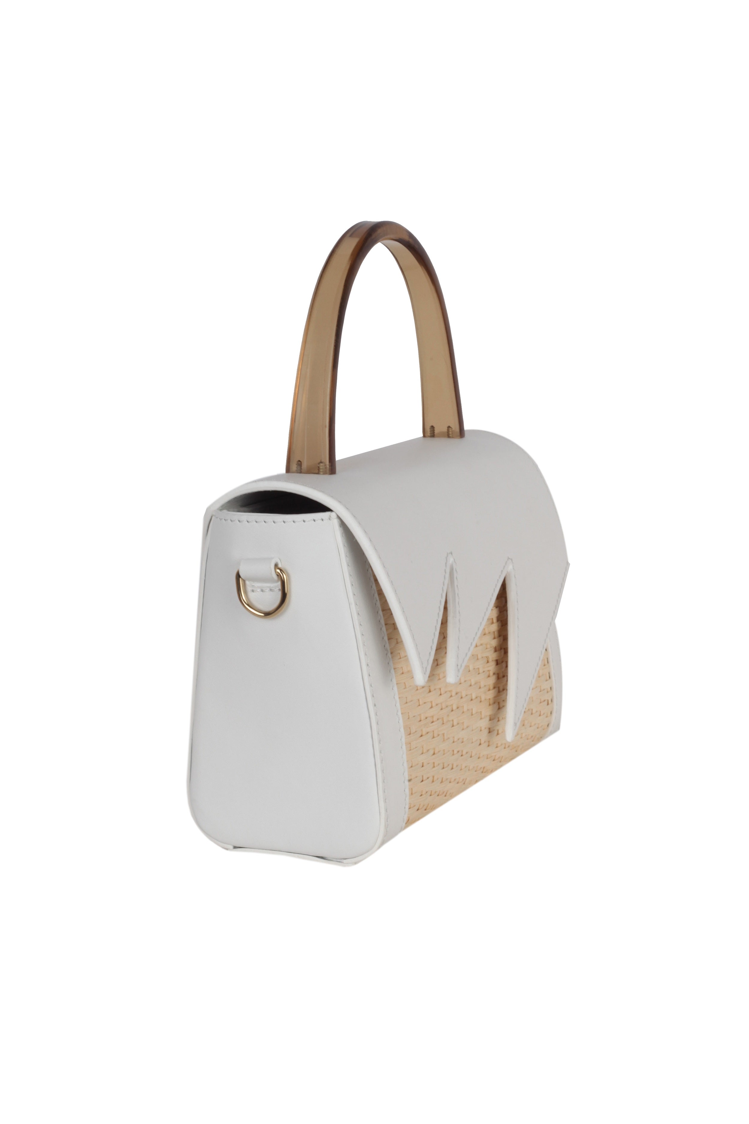 Tia Mini Designer Bag White