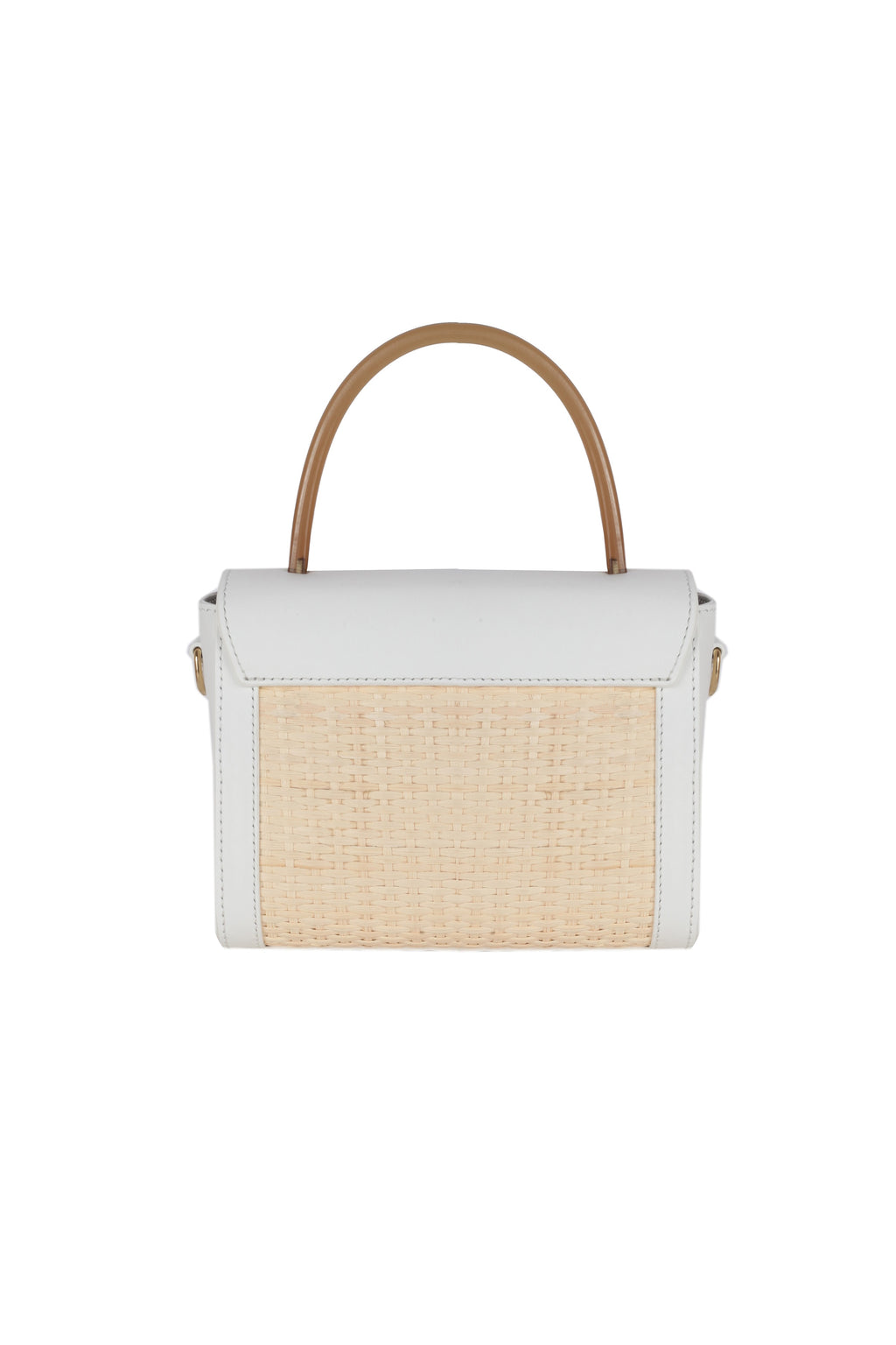Tia Mini Designer Bag White