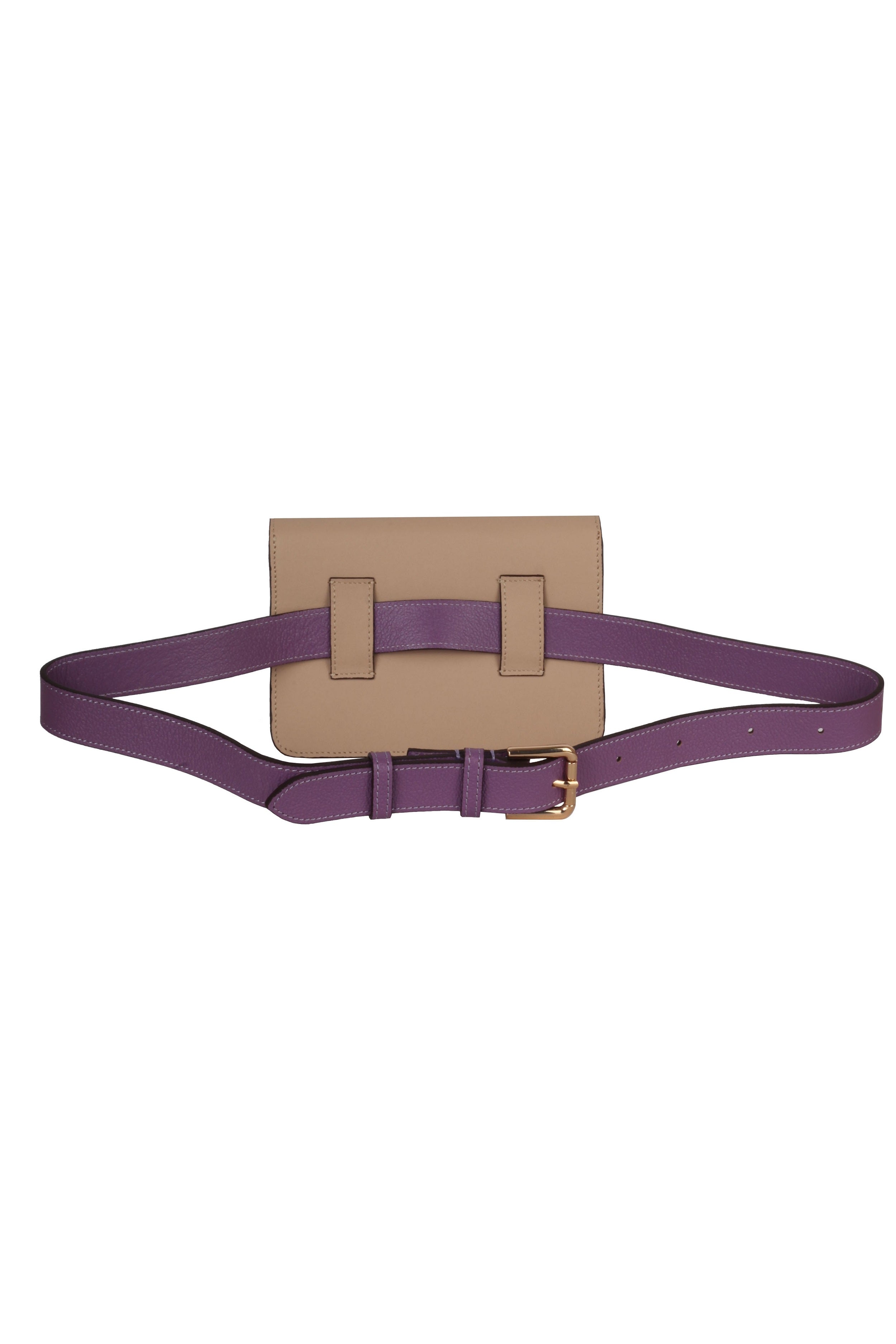 Tia Belt Designer Bag Nude Lilac