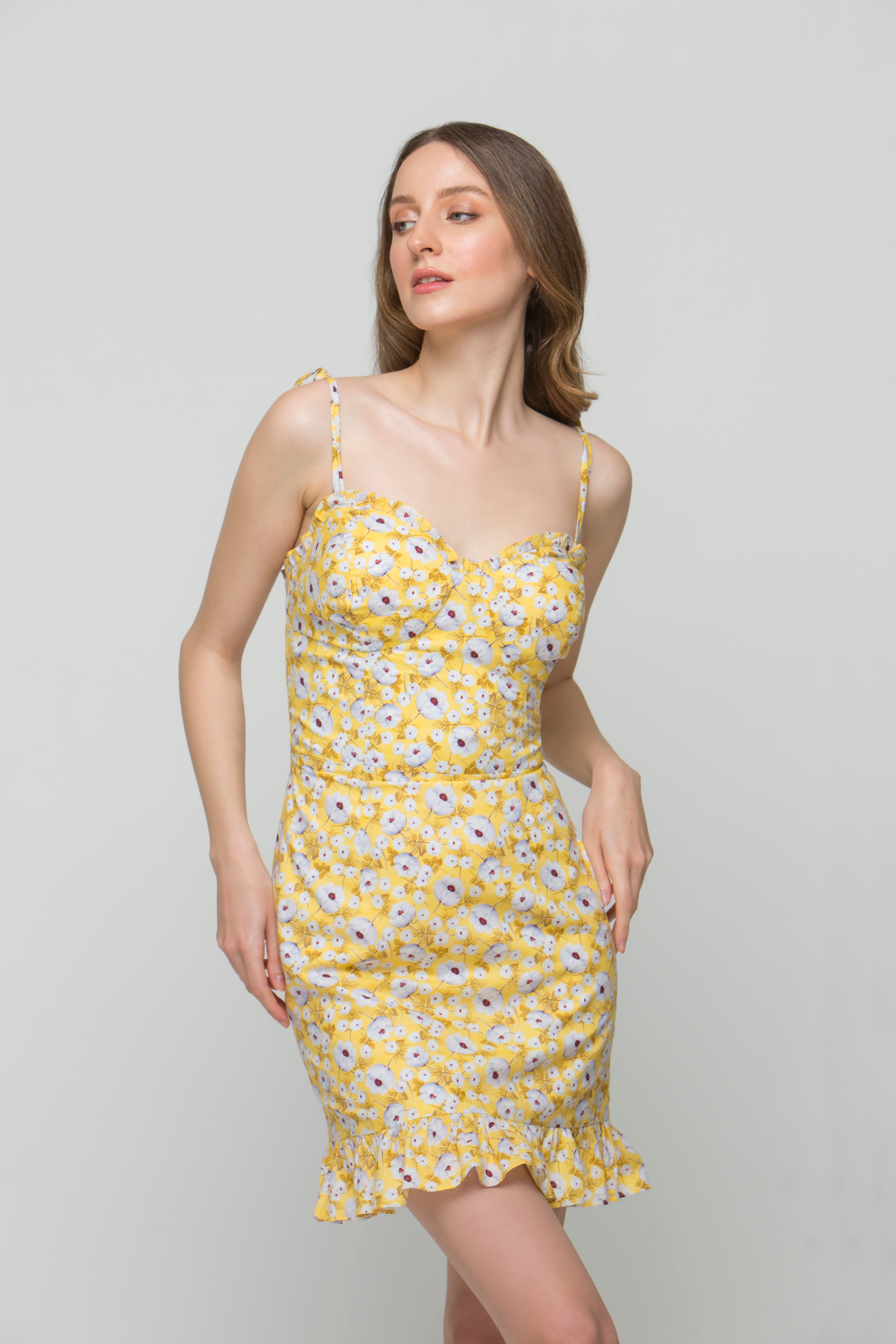 Daisy Dream Yellow Designer Dress