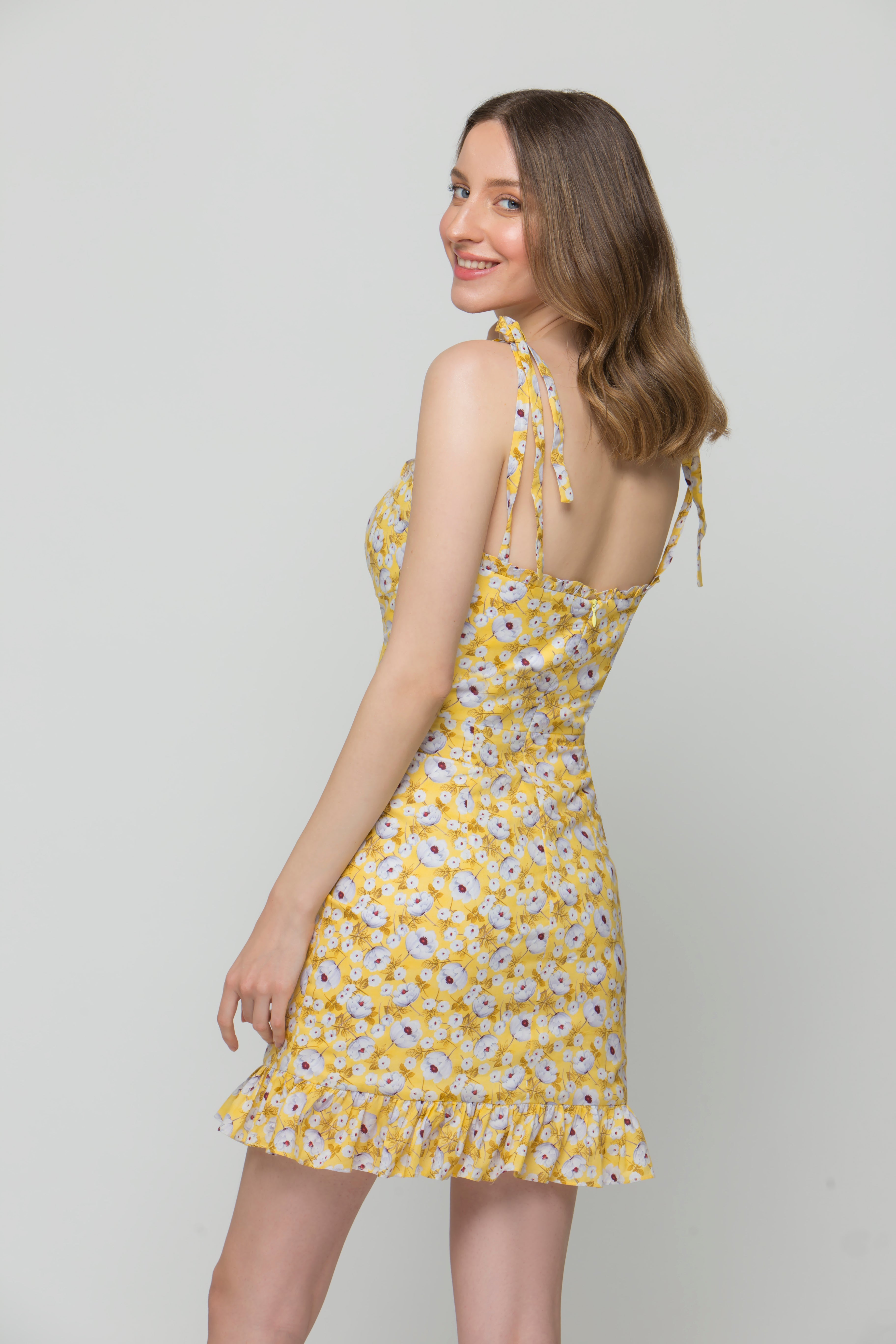 Daisy Dream Yellow Designer Dress