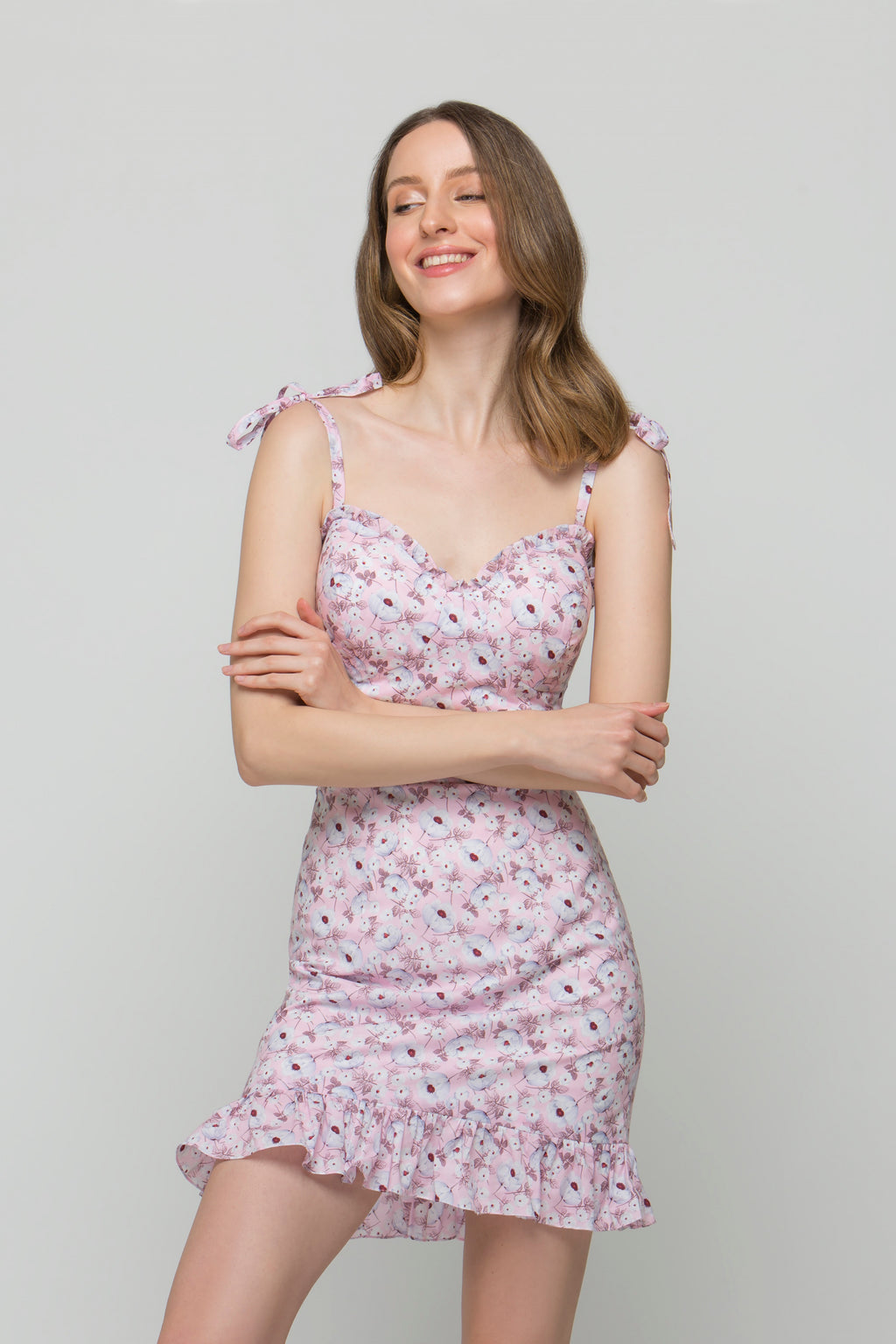 Daisy Dream Baby Pink Designer Dress