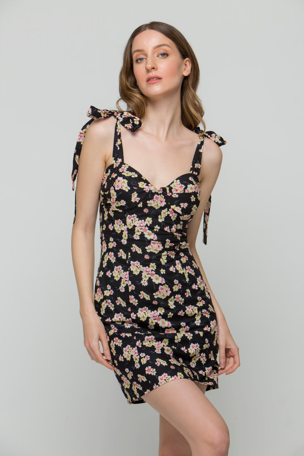 Morning Kiss Black Designer Dress