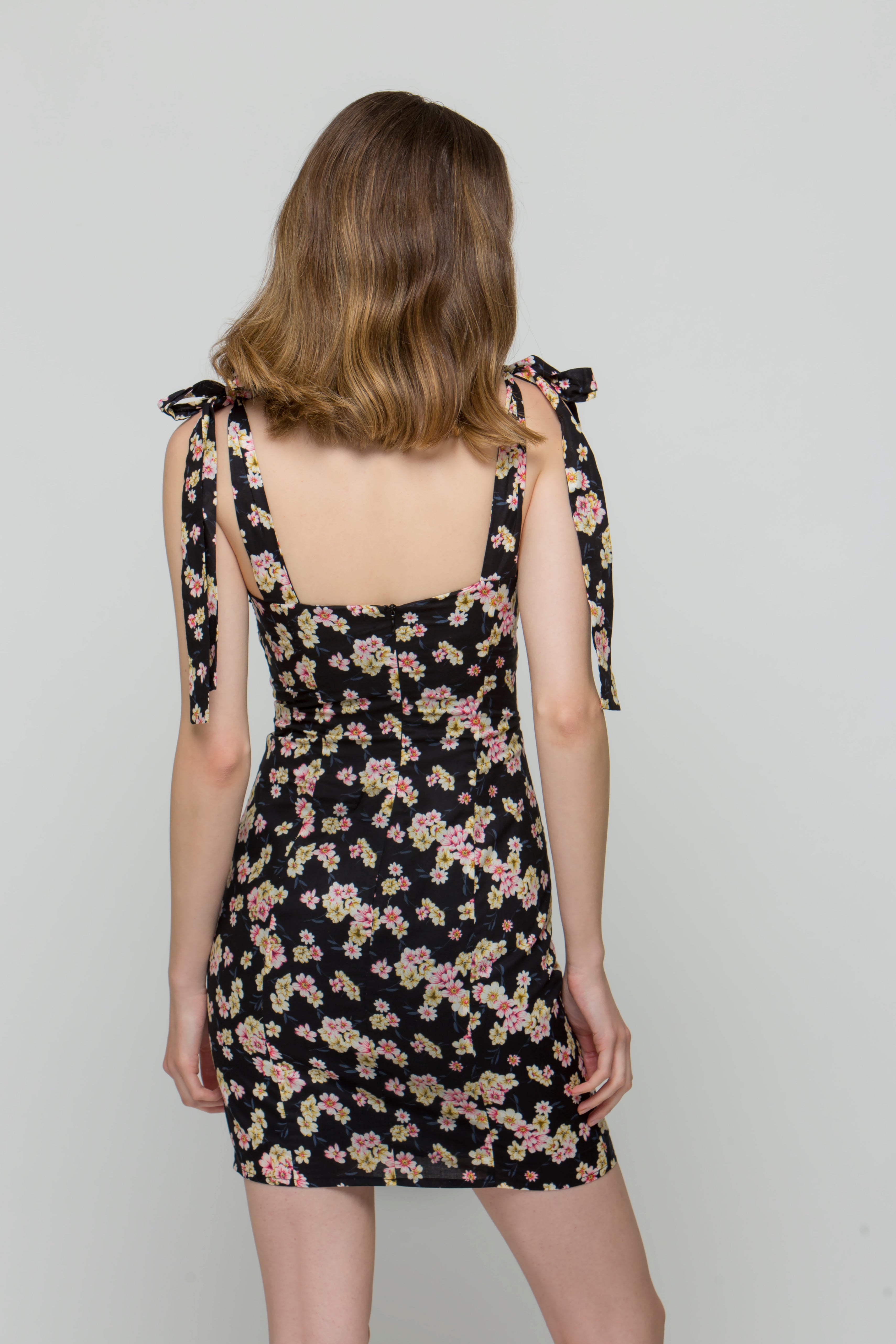 Morning Kiss Black Designer Dress