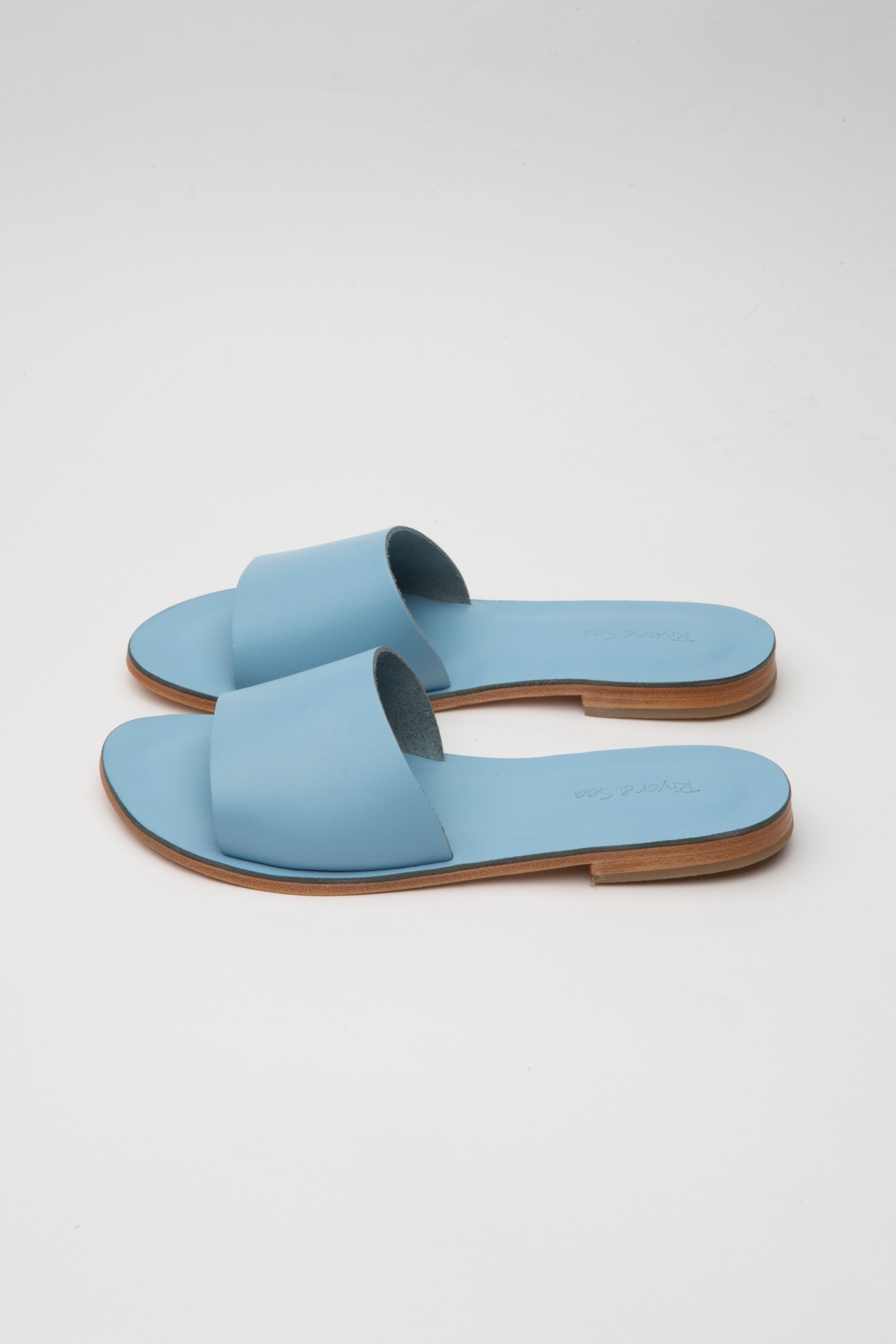Only for Her Baby Blue Designer Sandals