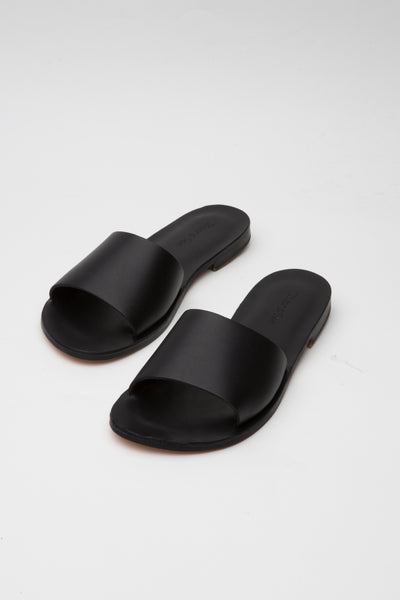 Only for Her Black Designer Sandals