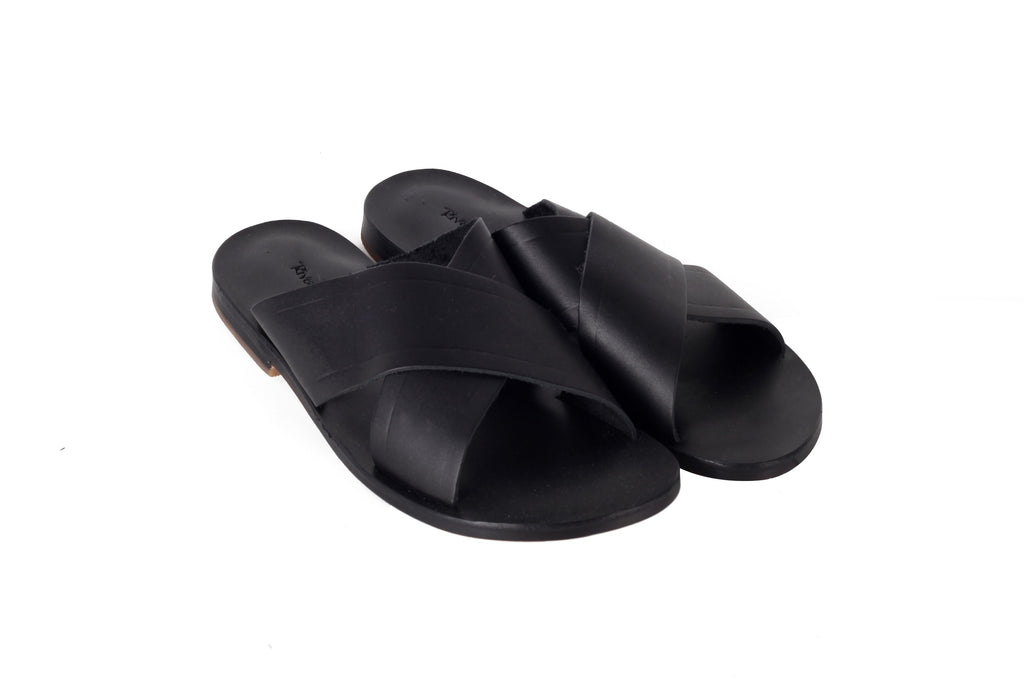 Only for Him Black Designer Sandals
