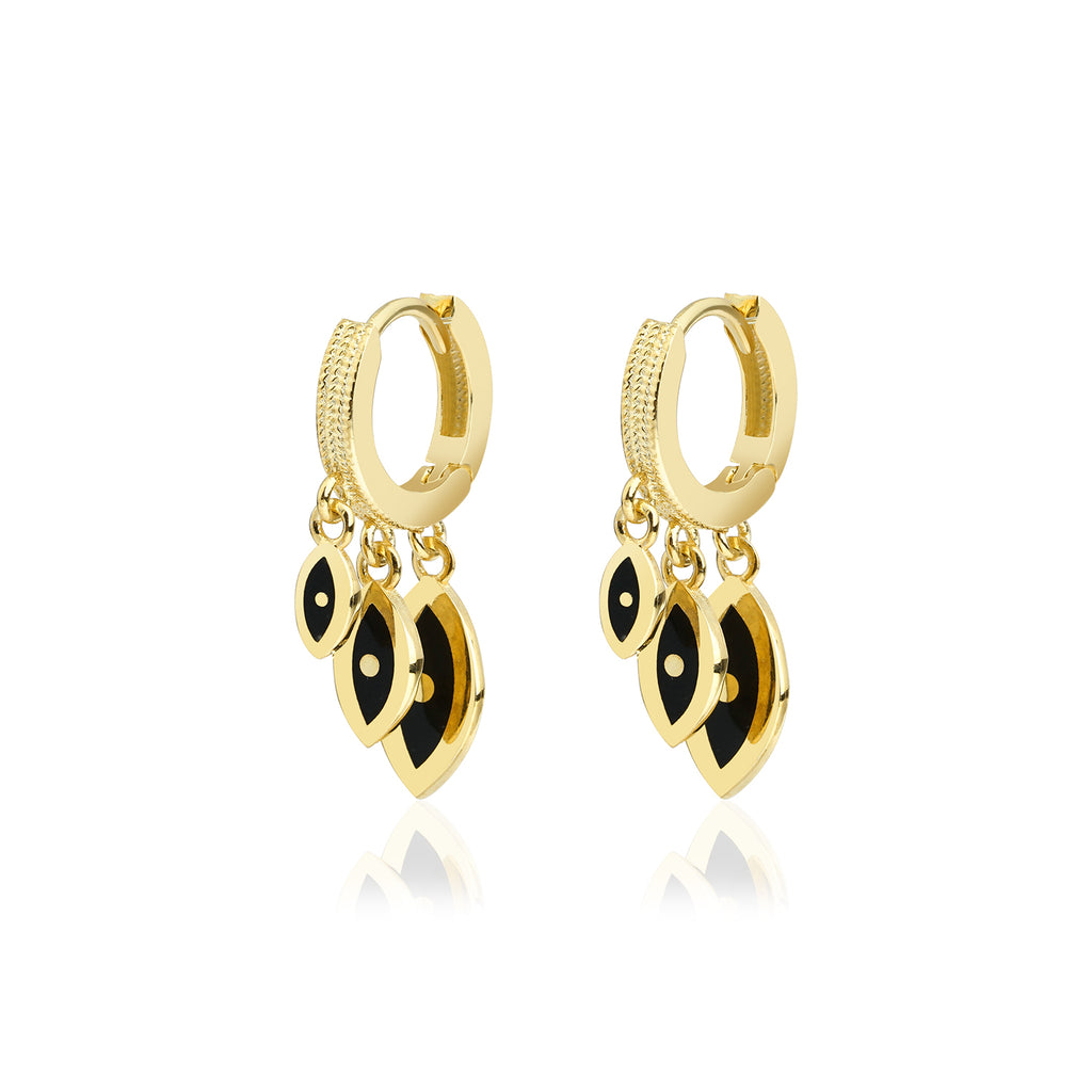 Triple Eye Earrings G