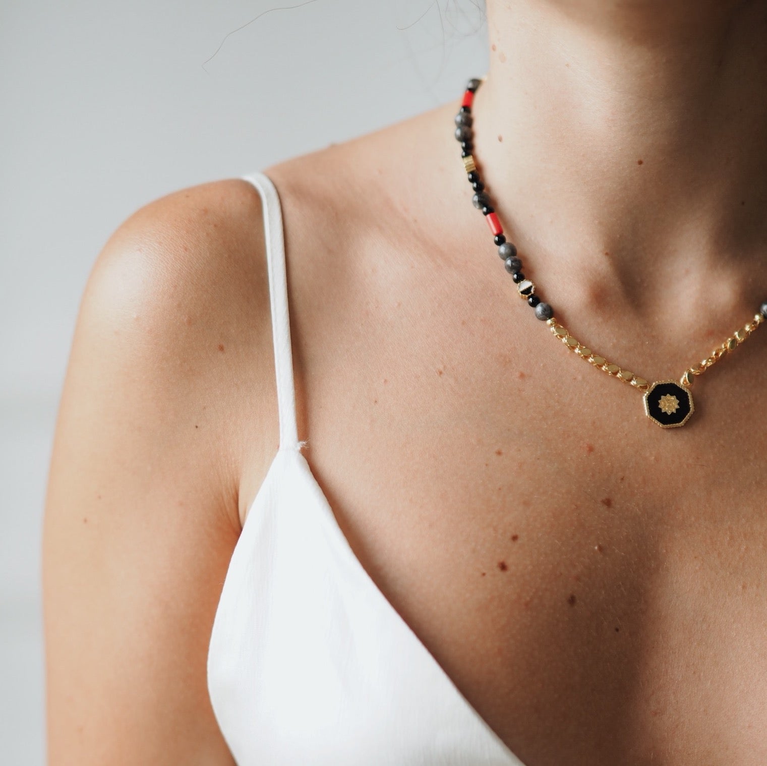 Adel Bead Necklace G