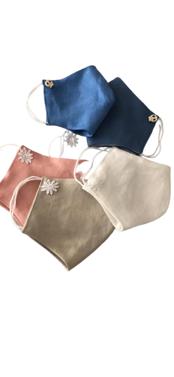 Linen Designer Mask