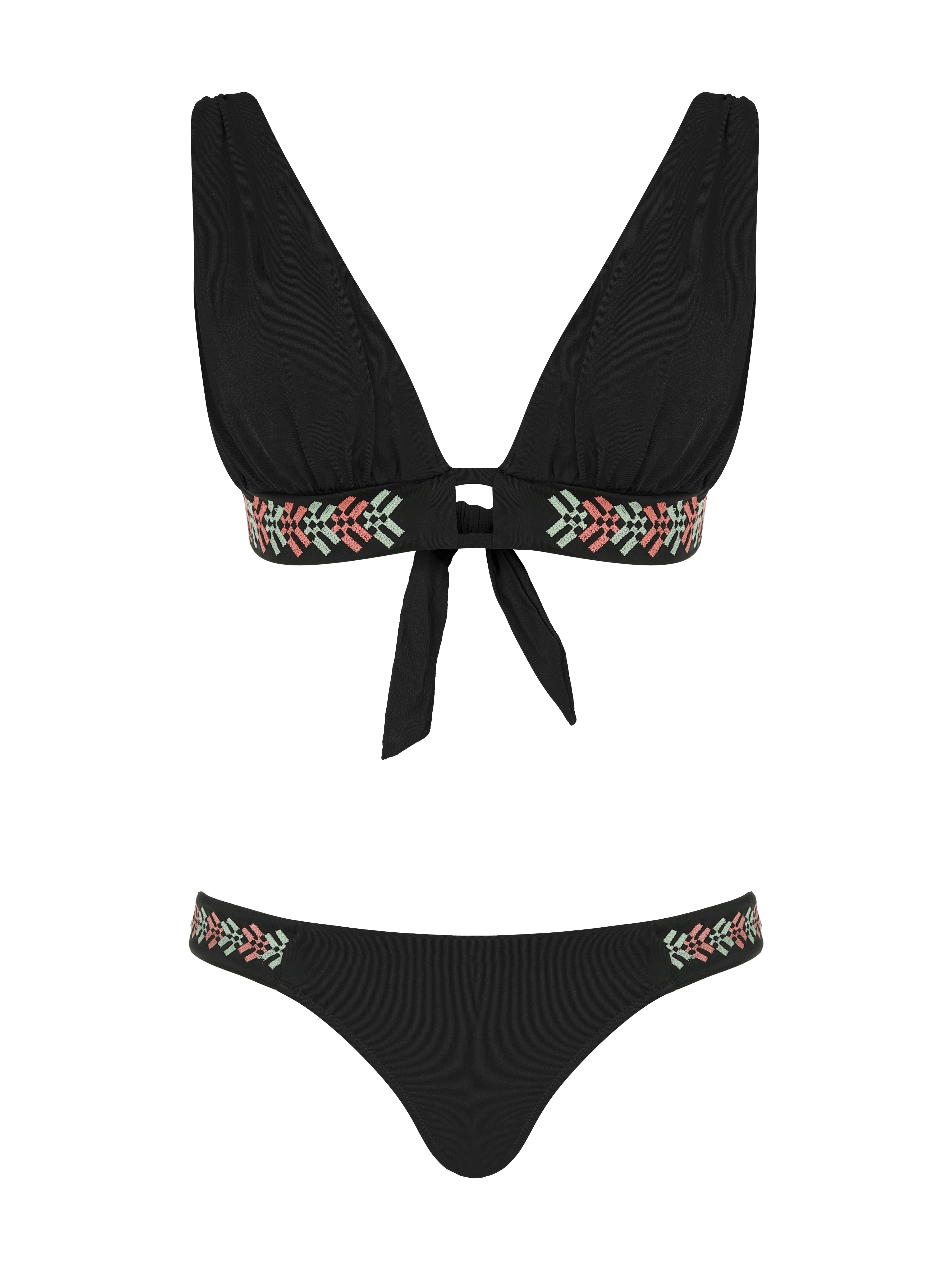 Mimi Designer Bikini Black