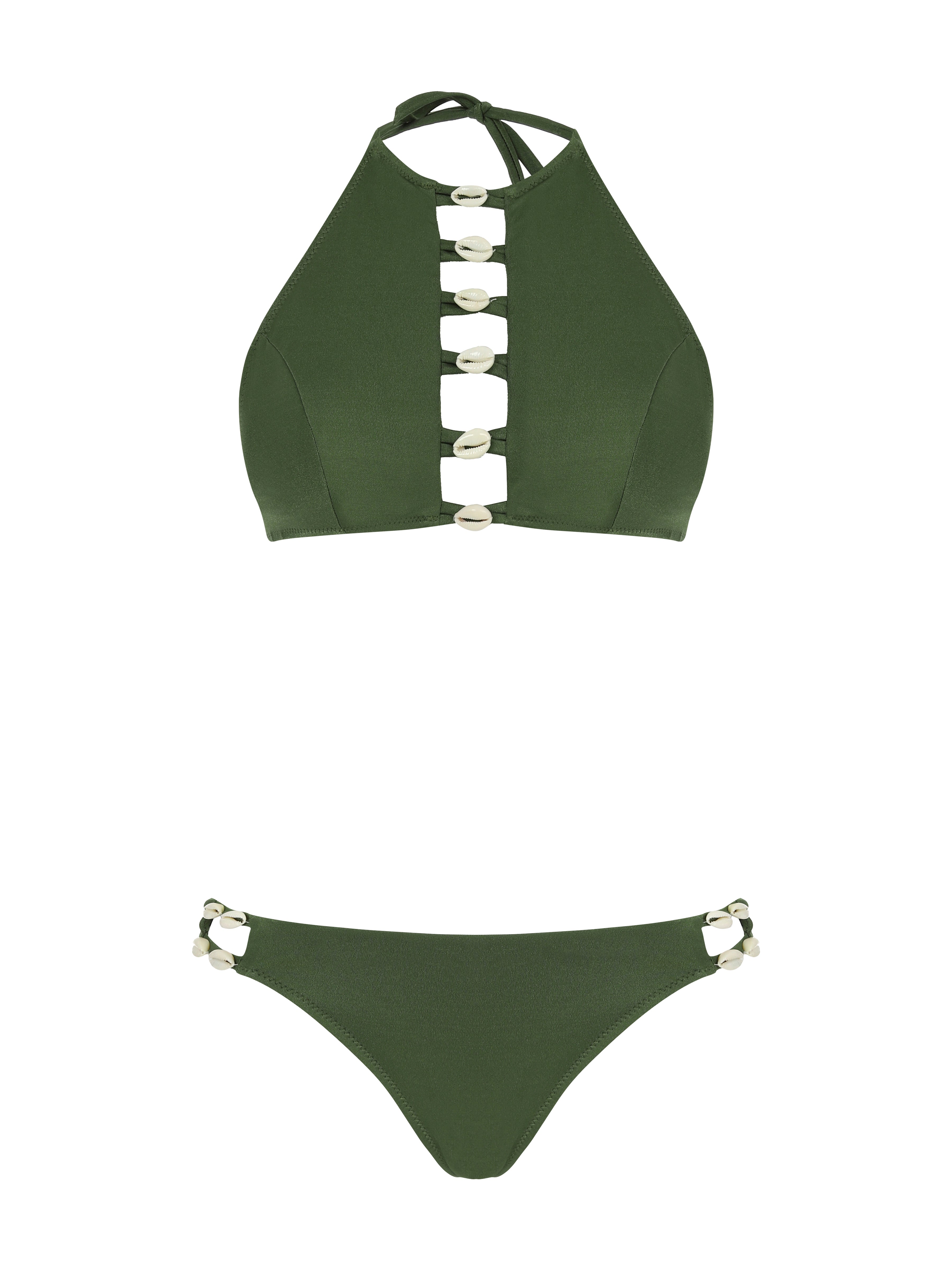 Mino Designer Bikini Khaki