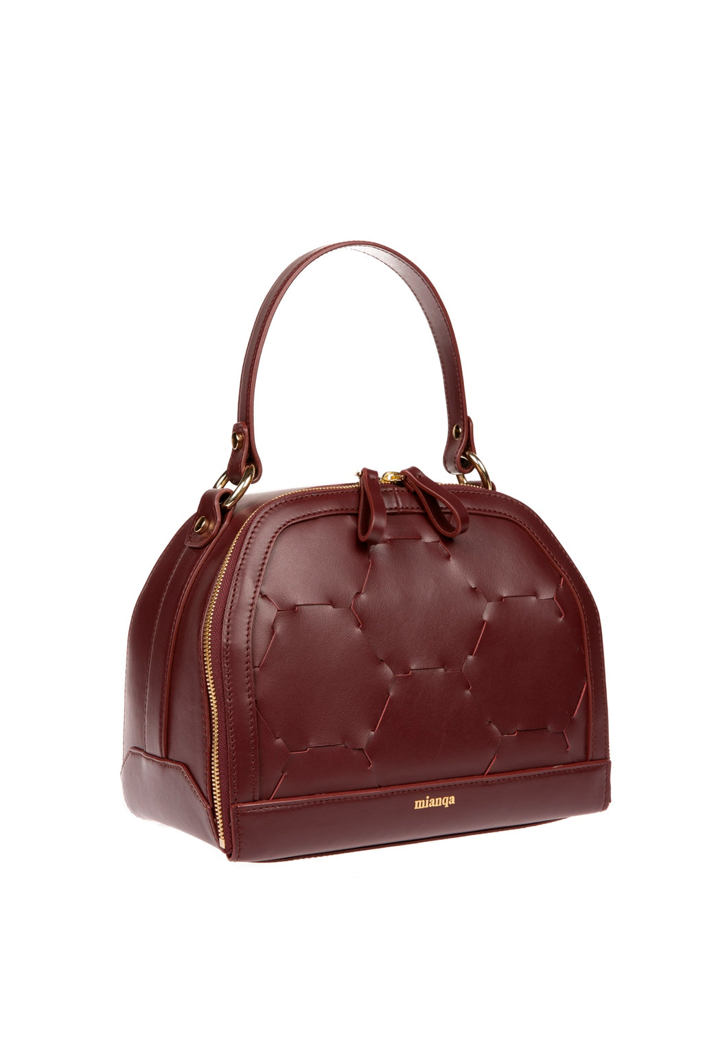 Fatma Designer Demi Bag Bordeaux