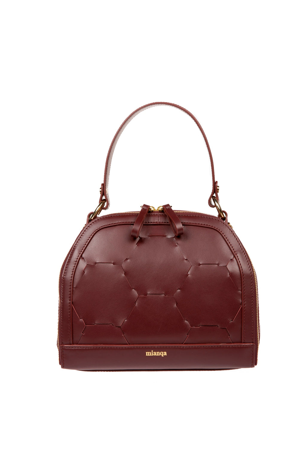 Fatma Designer Demi Bag Bordeaux