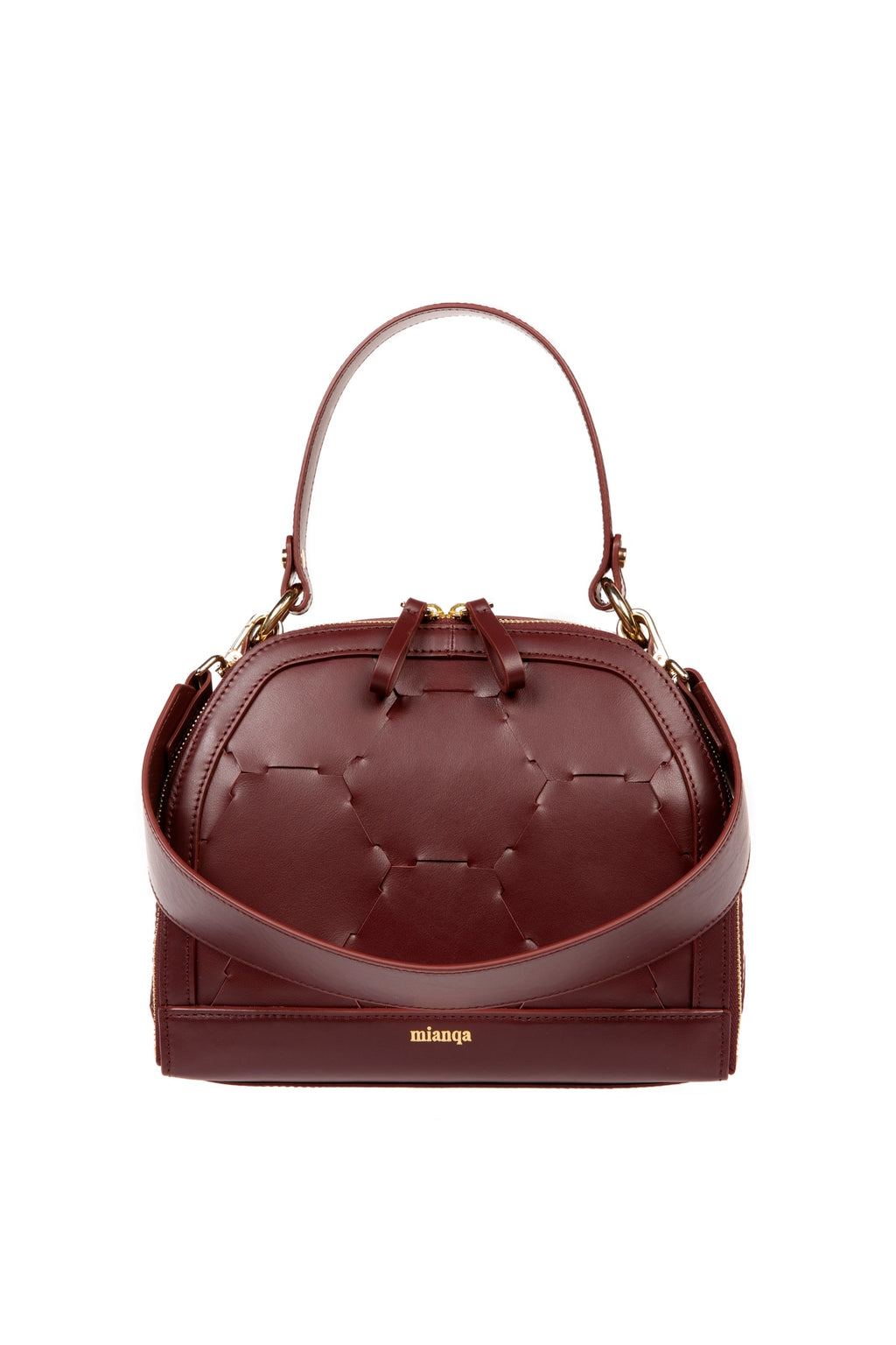 Fatma Designer Demi Bag Bordeaux