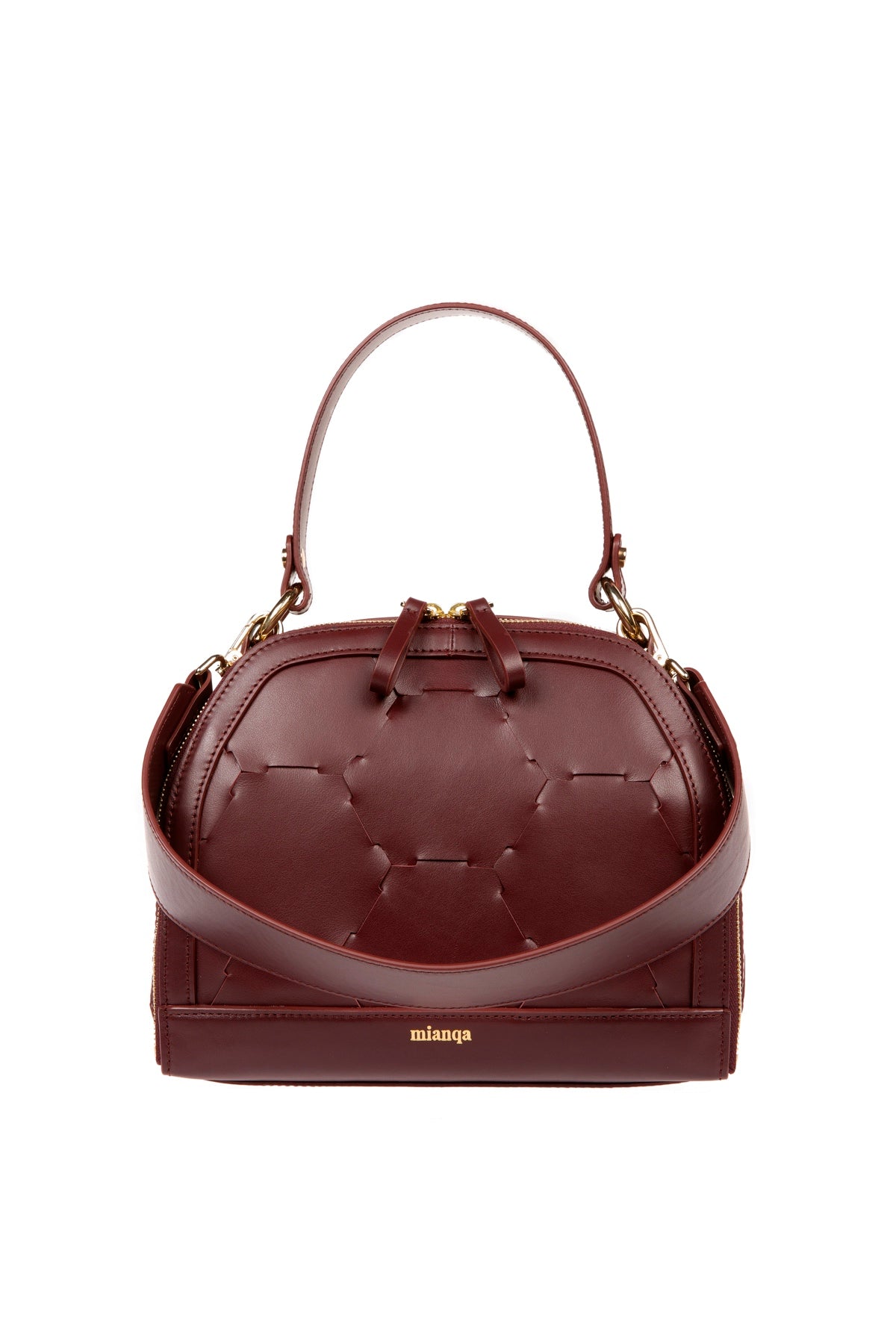Fatma Designer Demi Bag Bordeaux