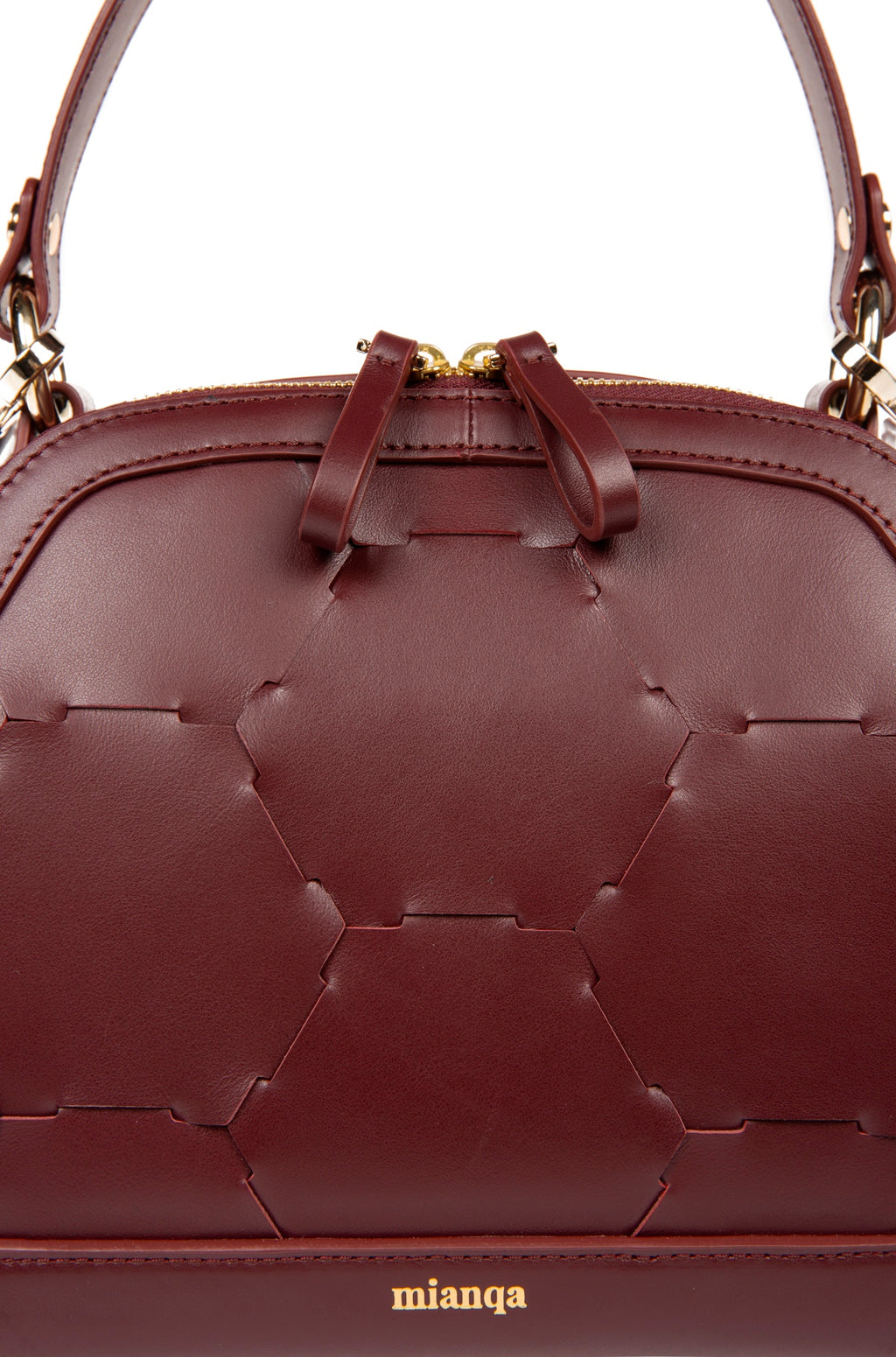 Fatma Designer Demi Bag Bordeaux