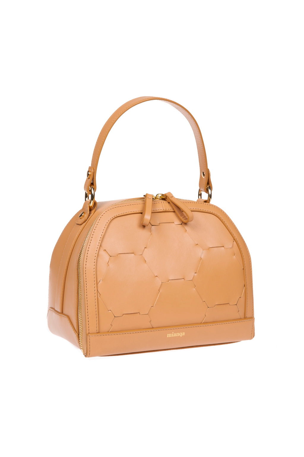 Fatma Designer Demi Bag Camel