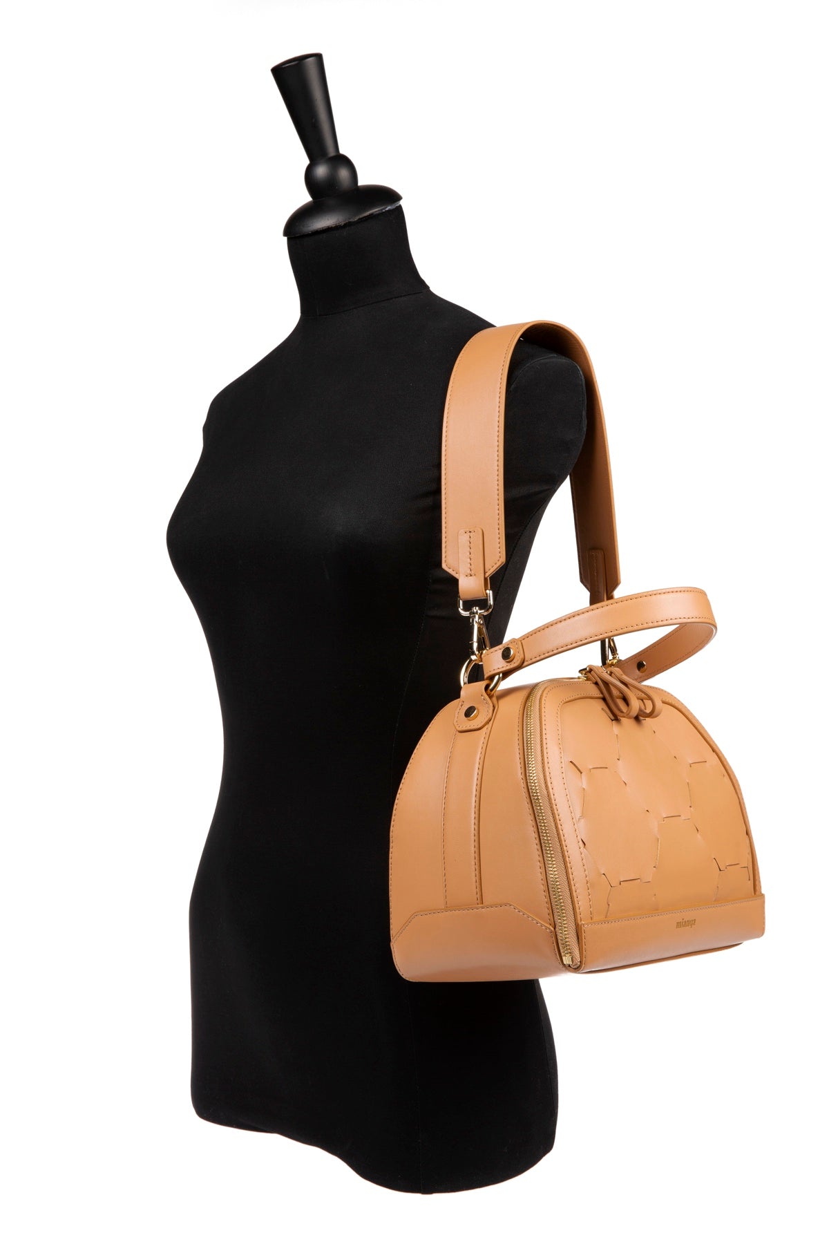 Fatma Designer Demi Bag Camel