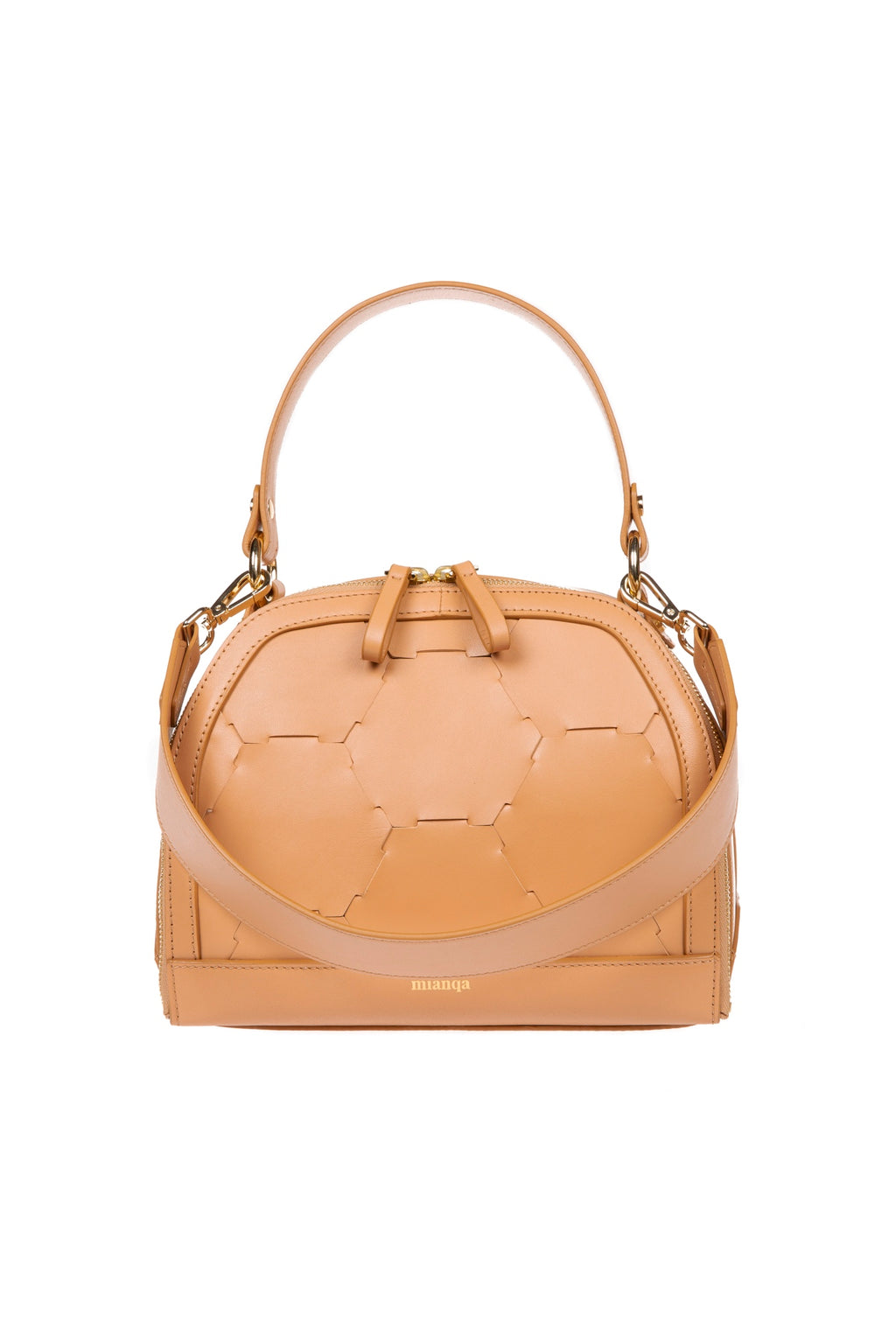Fatma Designer Demi Bag Camel