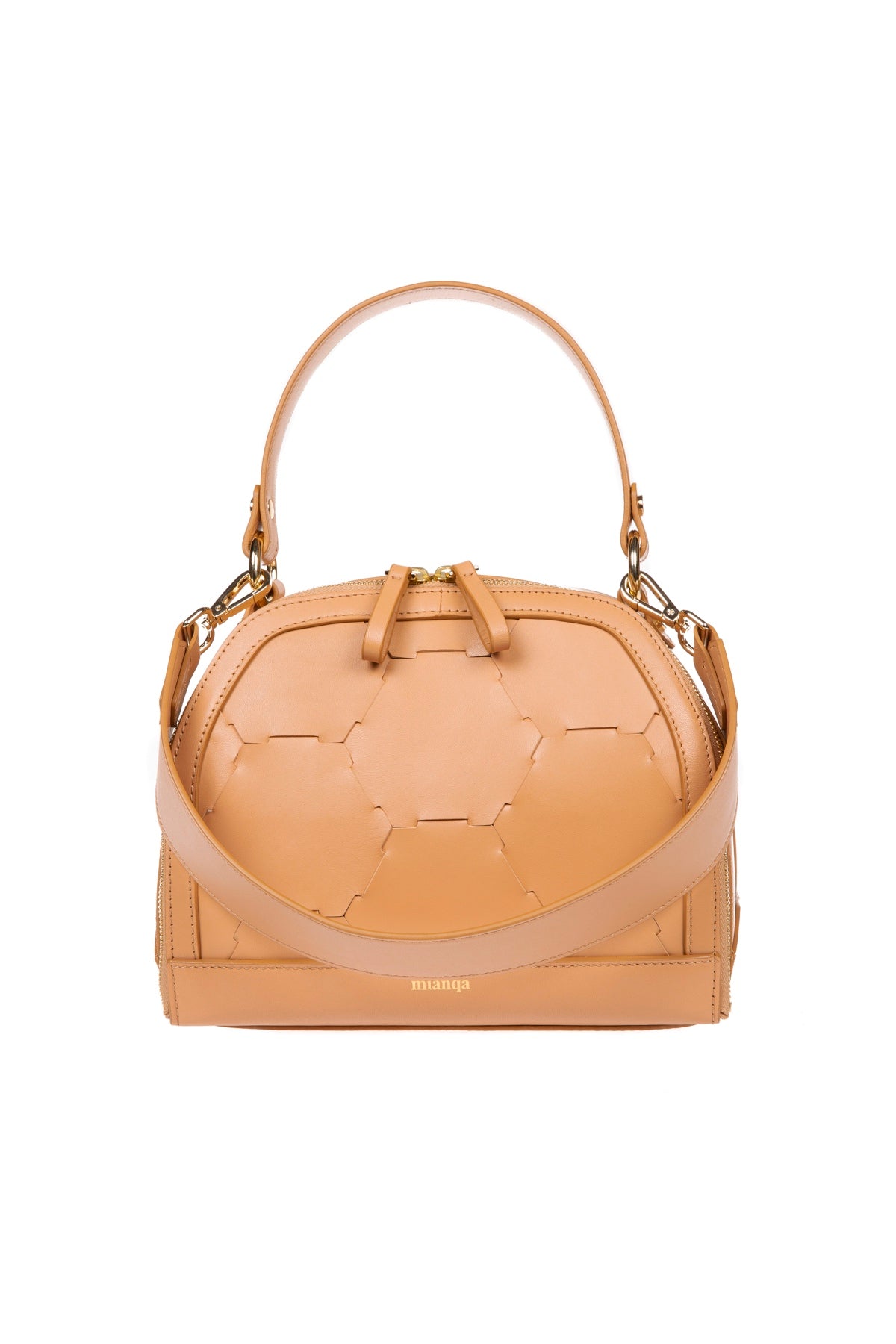 Fatma Designer Demi Bag Camel