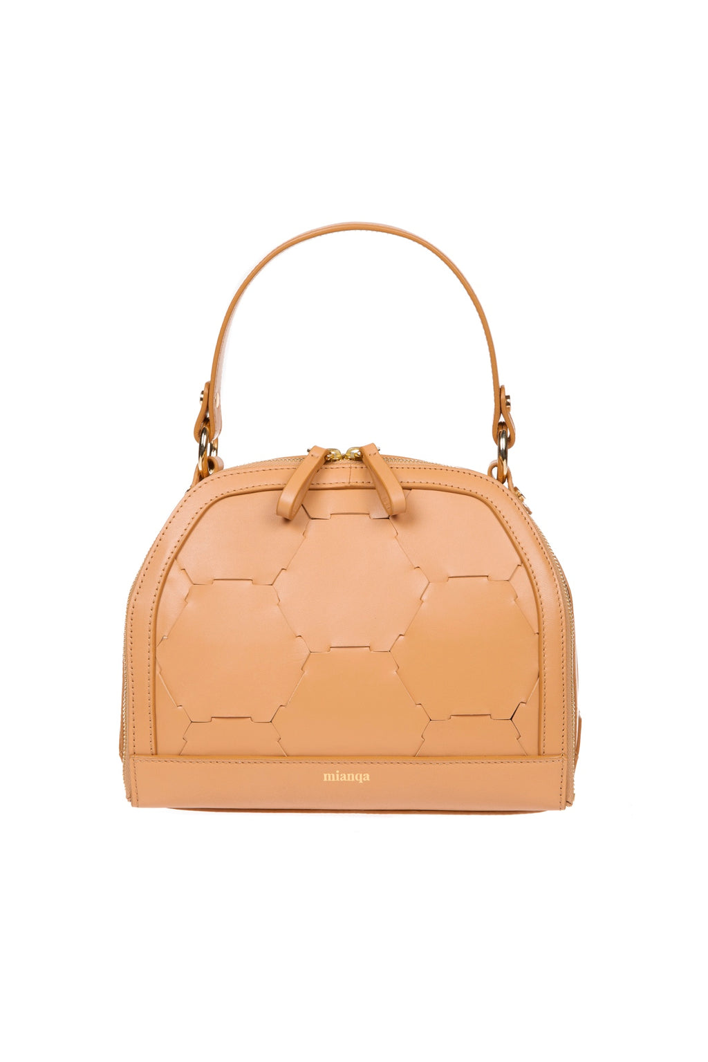 Fatma Designer Demi Bag Camel