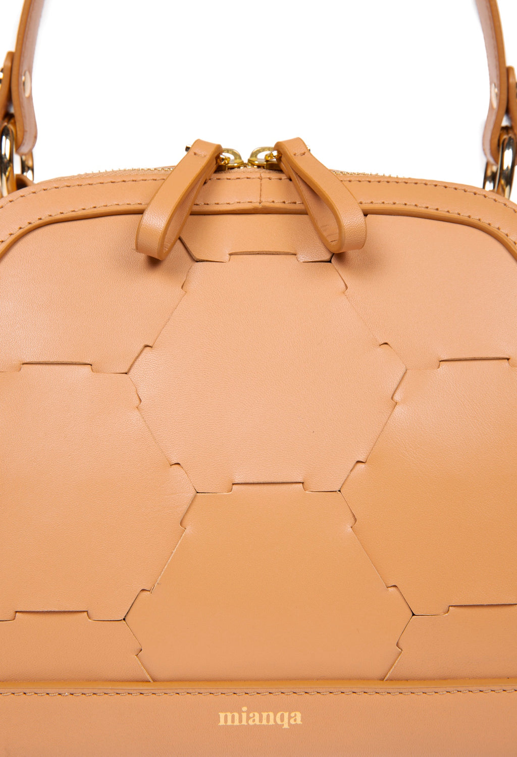 Fatma Designer Demi Bag Camel