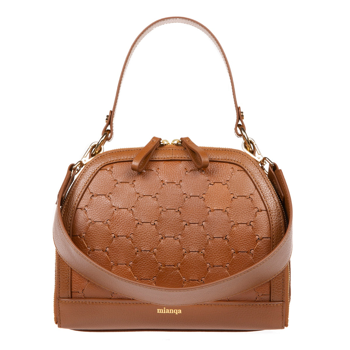 Fatma Designer Demi Bag Tan