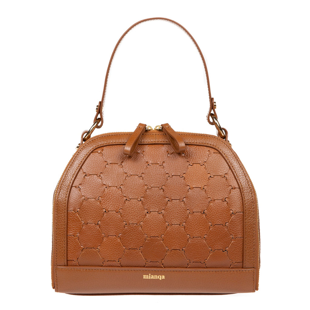 Fatma Designer Demi Bag Tan