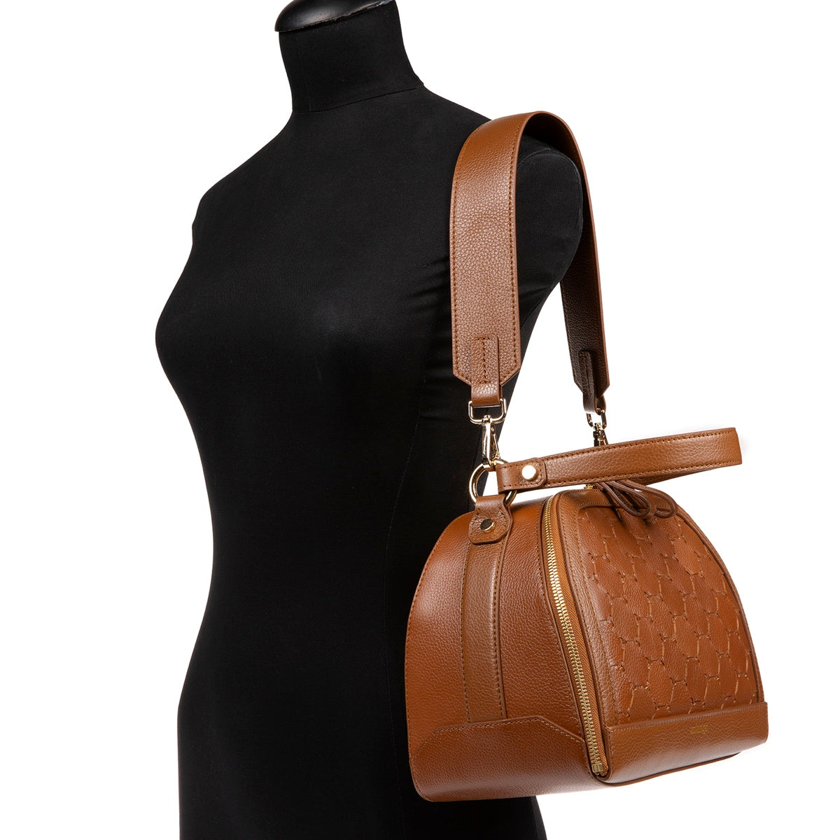 Fatma Designer Demi Bag Tan