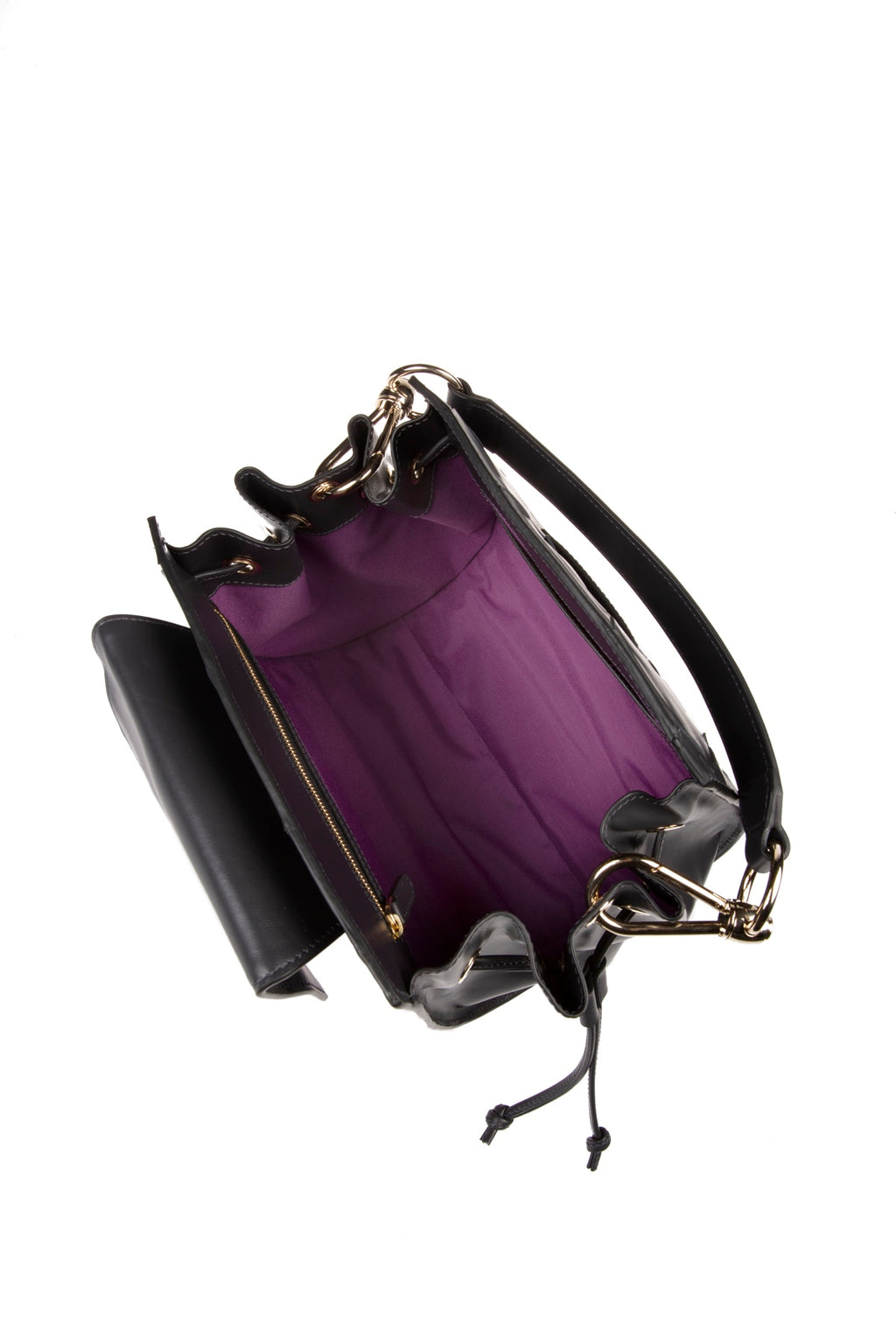 Afet Designer Leather Tote Bag Anthracite