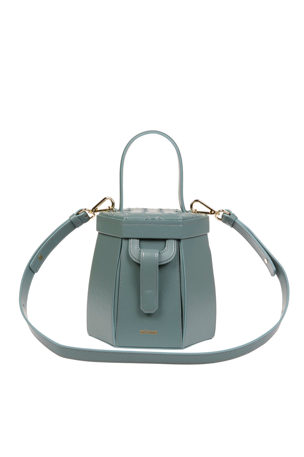 Elif Designer Hexagon Bag Blue