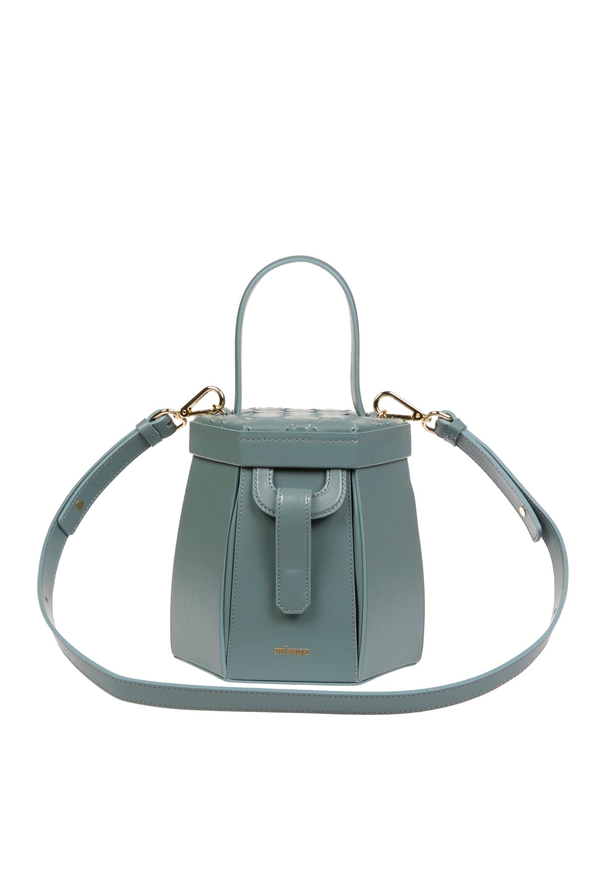 Elif Designer Hexagon Bag Blue