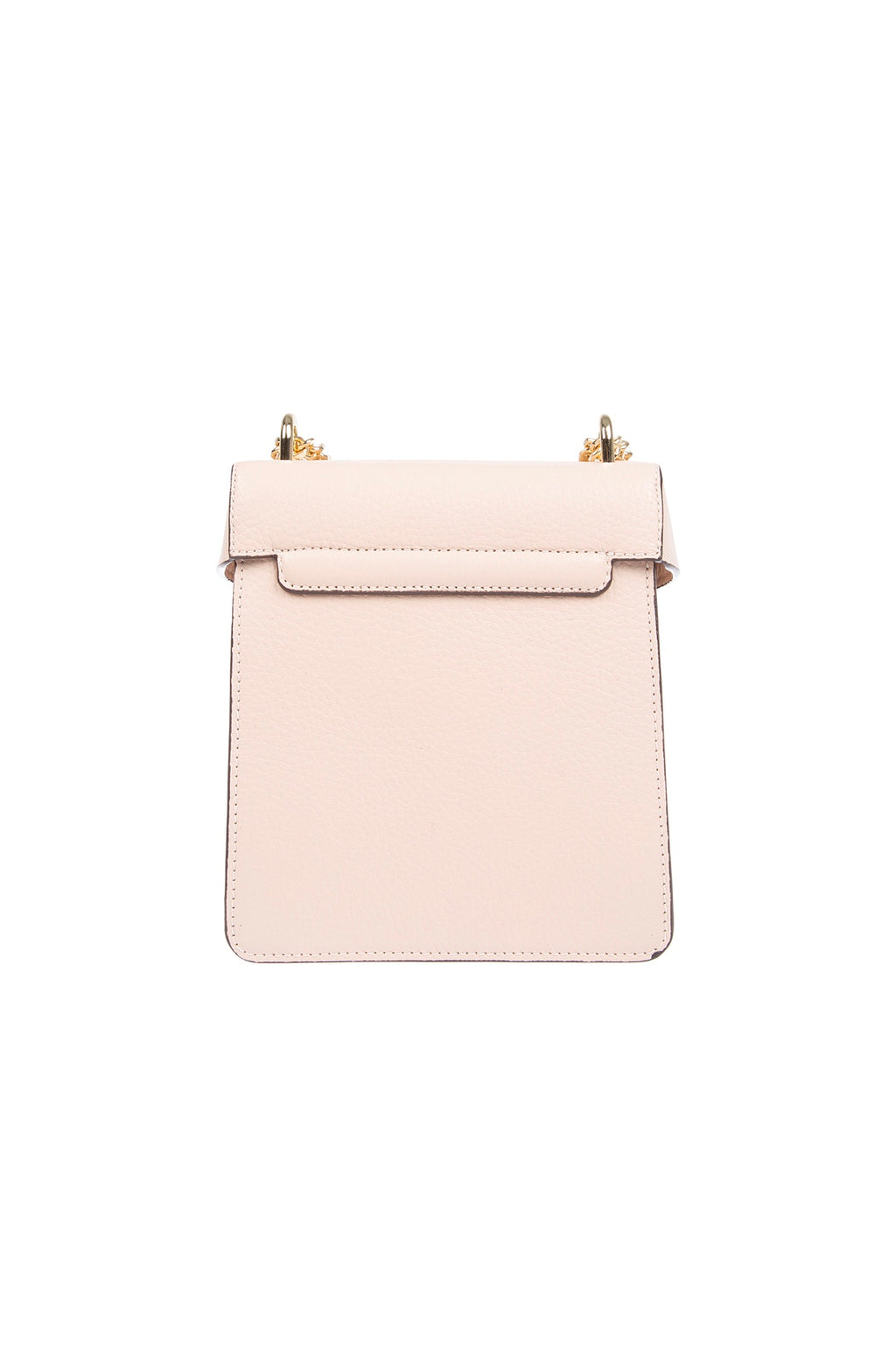 Fureya Designer Leather Crossbody Bag Dust Pink