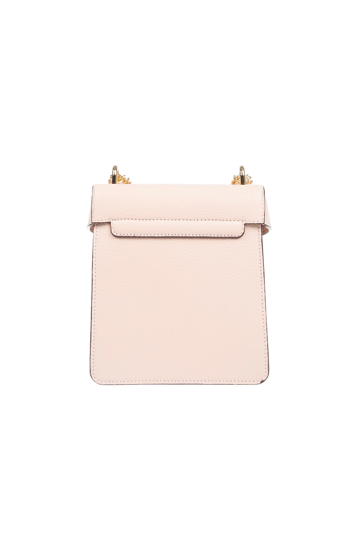 Fureya Designer Leather Crossbody Bag Dust Pink