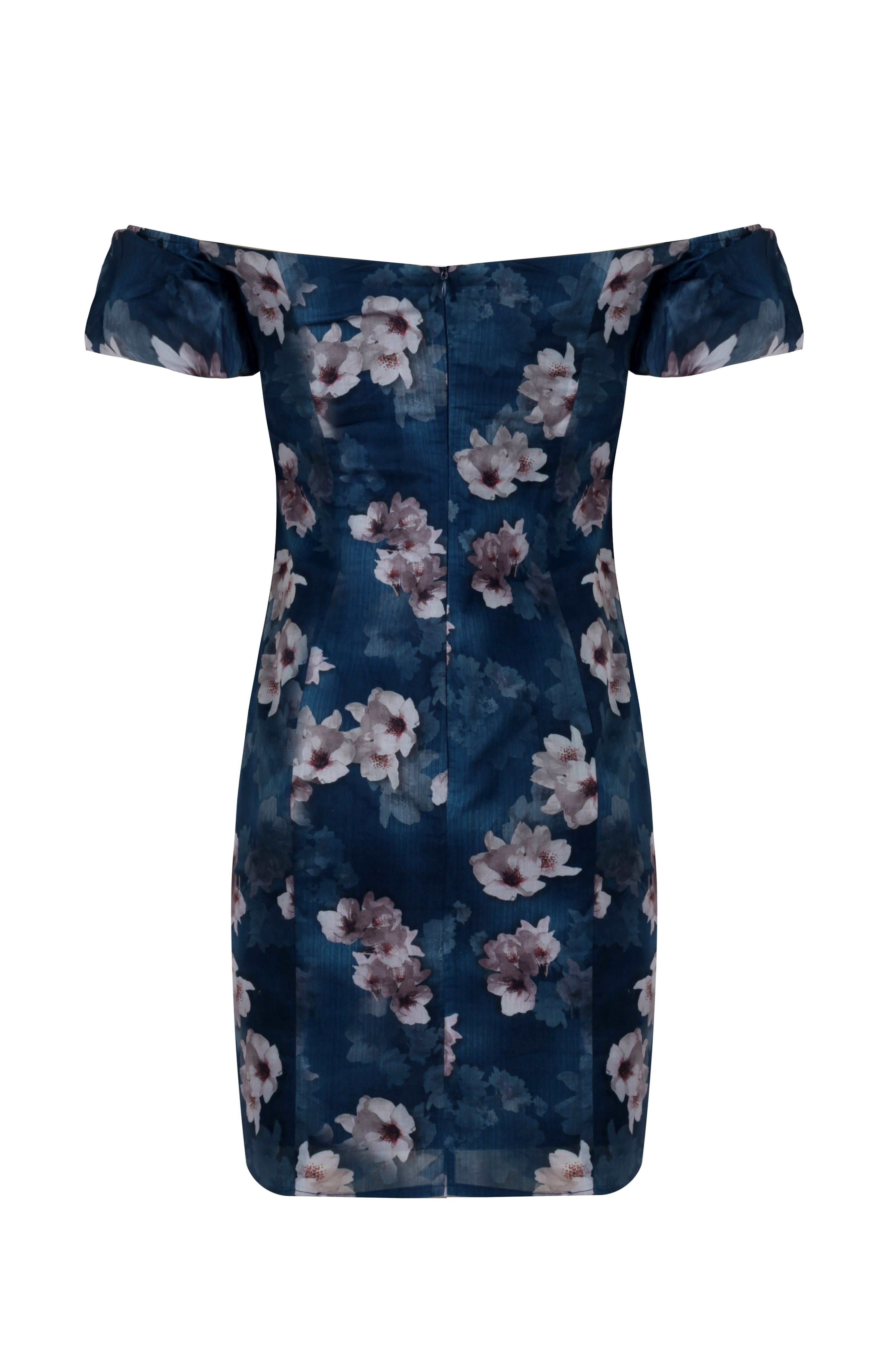 Moon Light Dark Blue Designer Dress