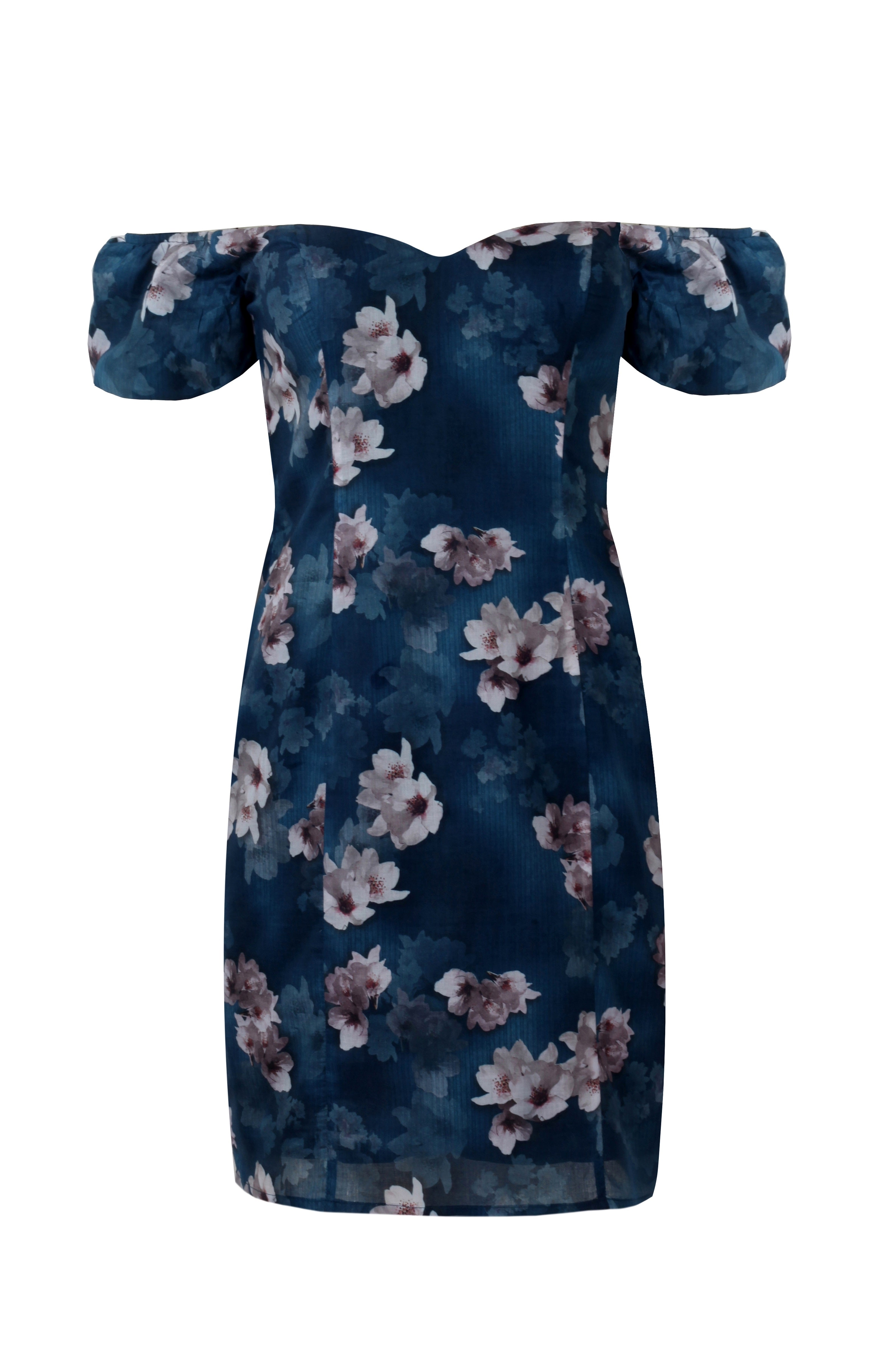 Moon Light Dark Blue Designer Dress