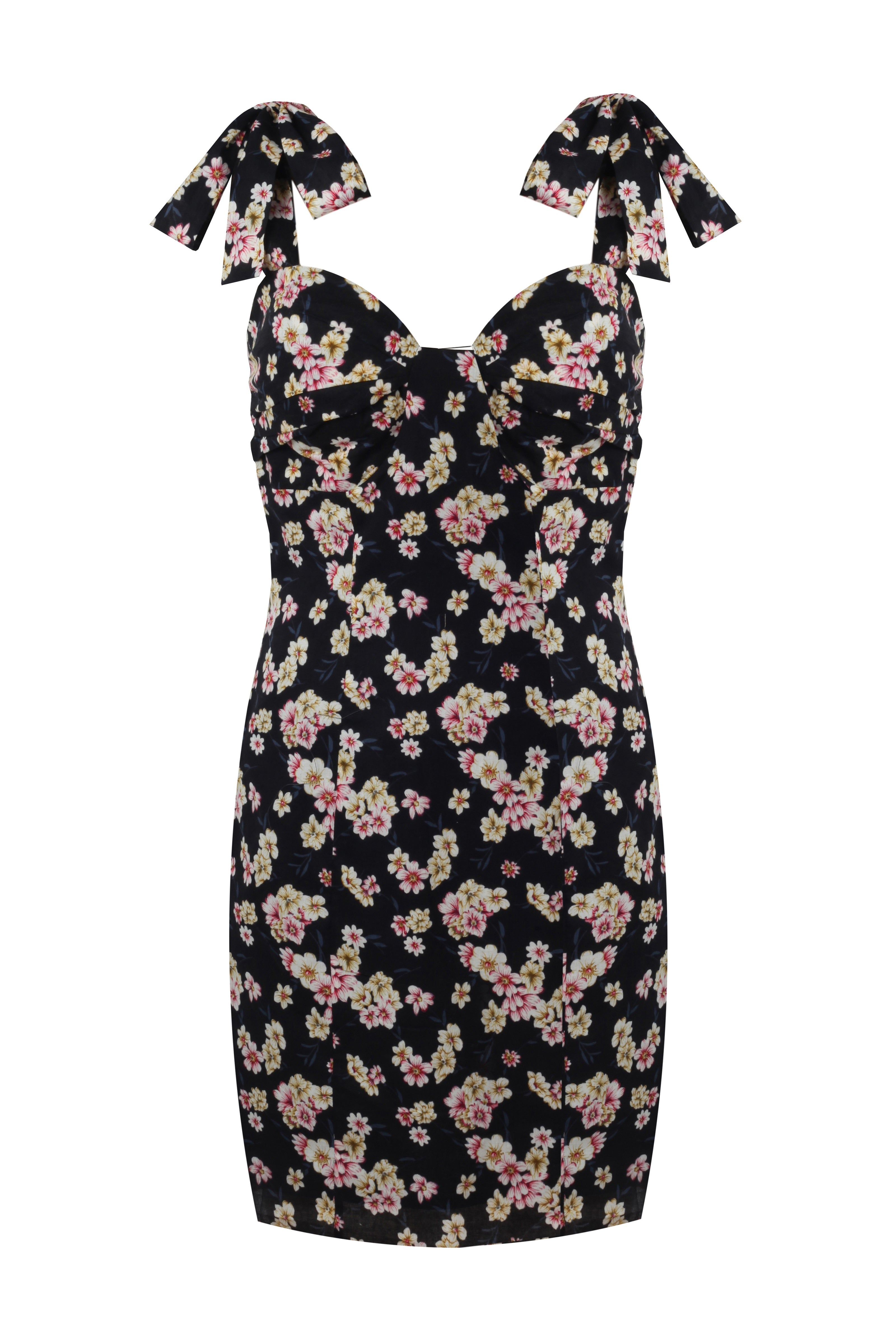 Morning Kiss Black Designer Dress