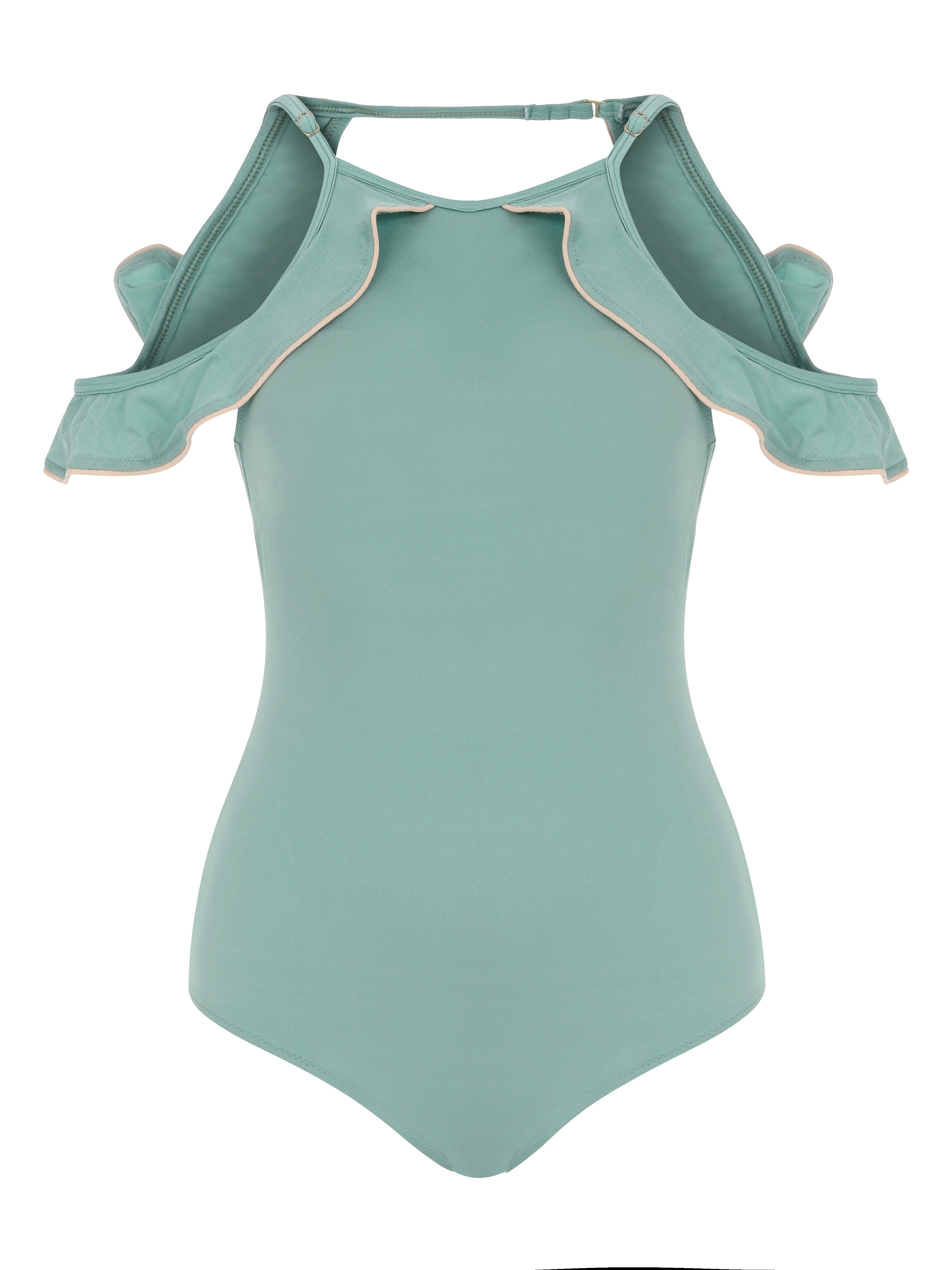 Ruffle One Piece Designer Salvi Swimuit